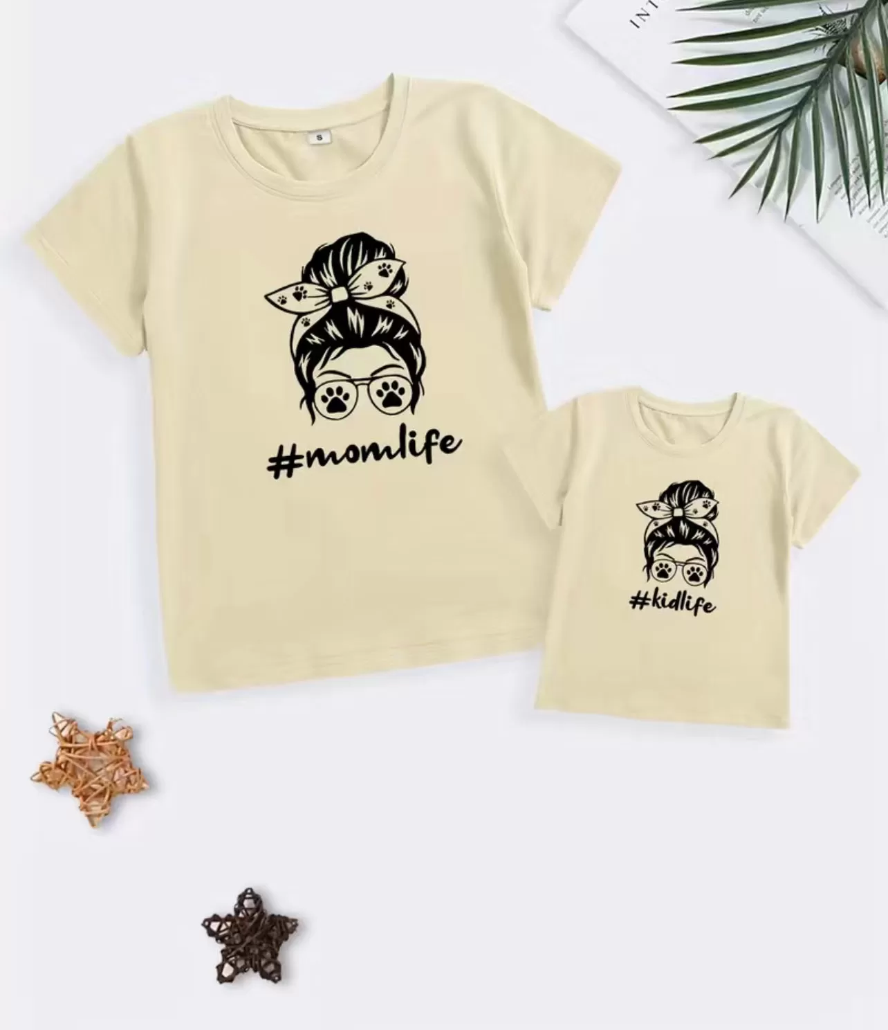 Mom-life & Kid Life                                 Matching T-Shirt