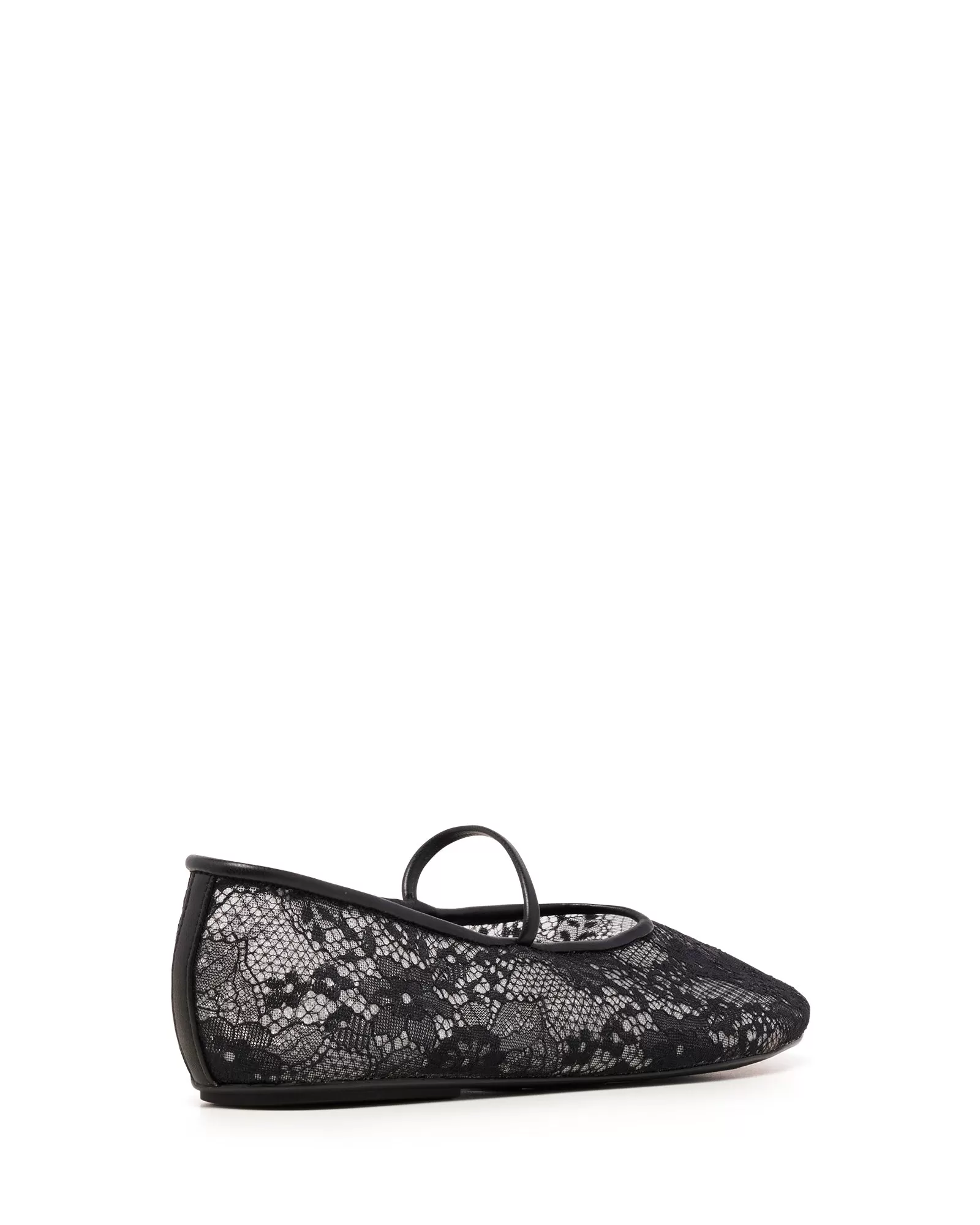 Monamour Ballet Flat Black Lace