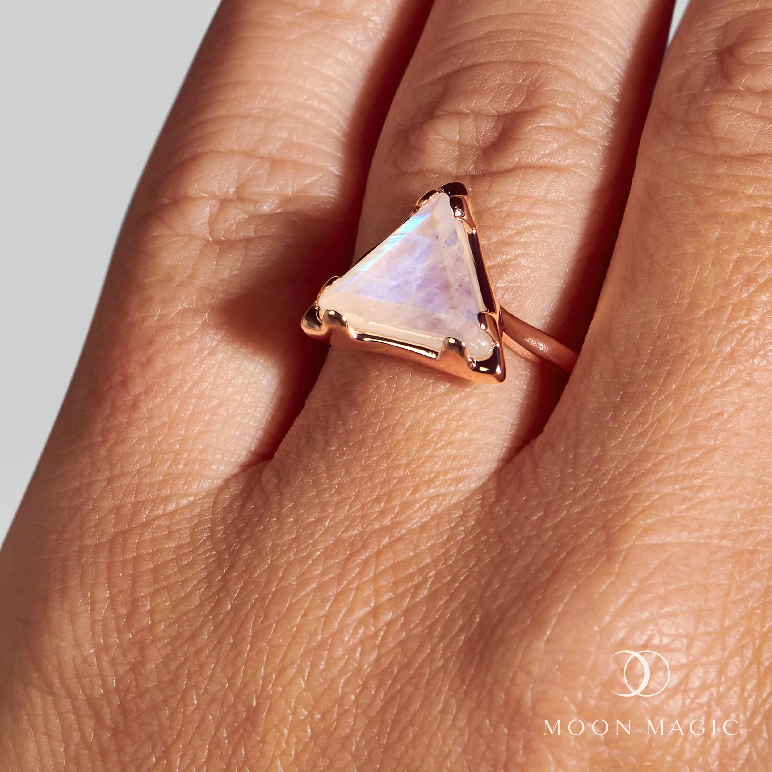 Moonstone Ring - Trinity