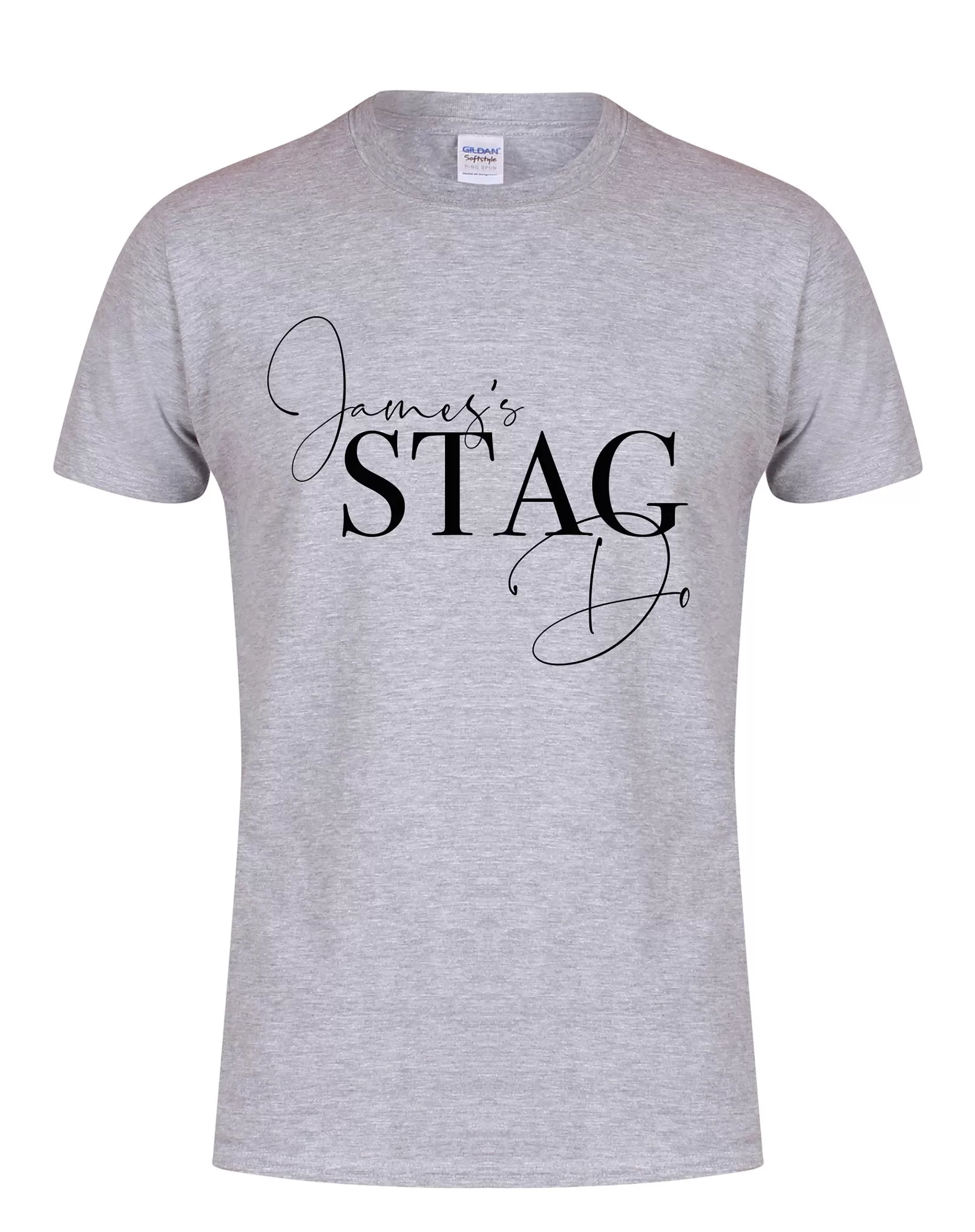 'Name' Stag Do - Semi Personalised - (Name on Front Only) - Unisex Fit T-Shirt