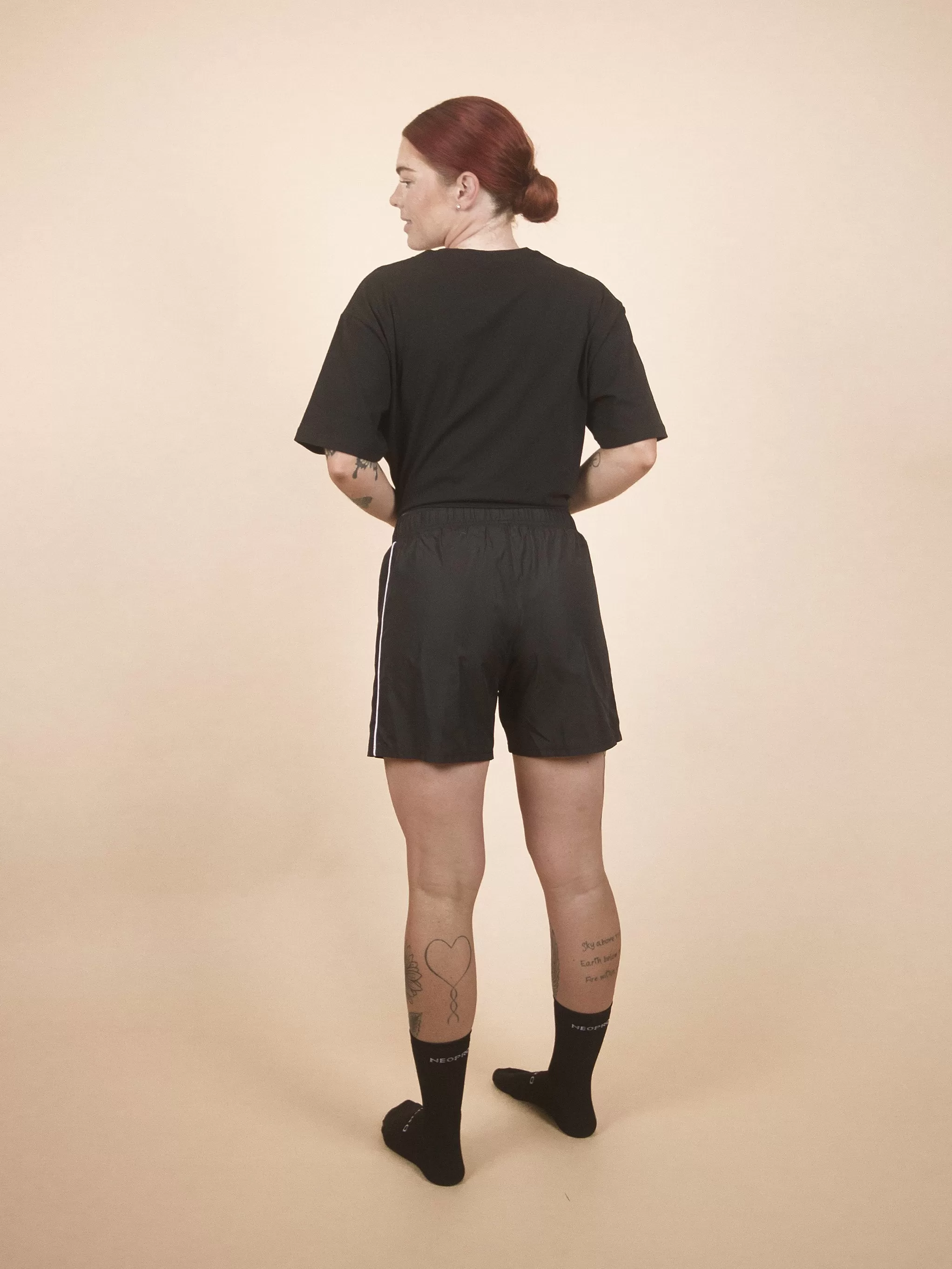 NeoPro Black Sports Shorts