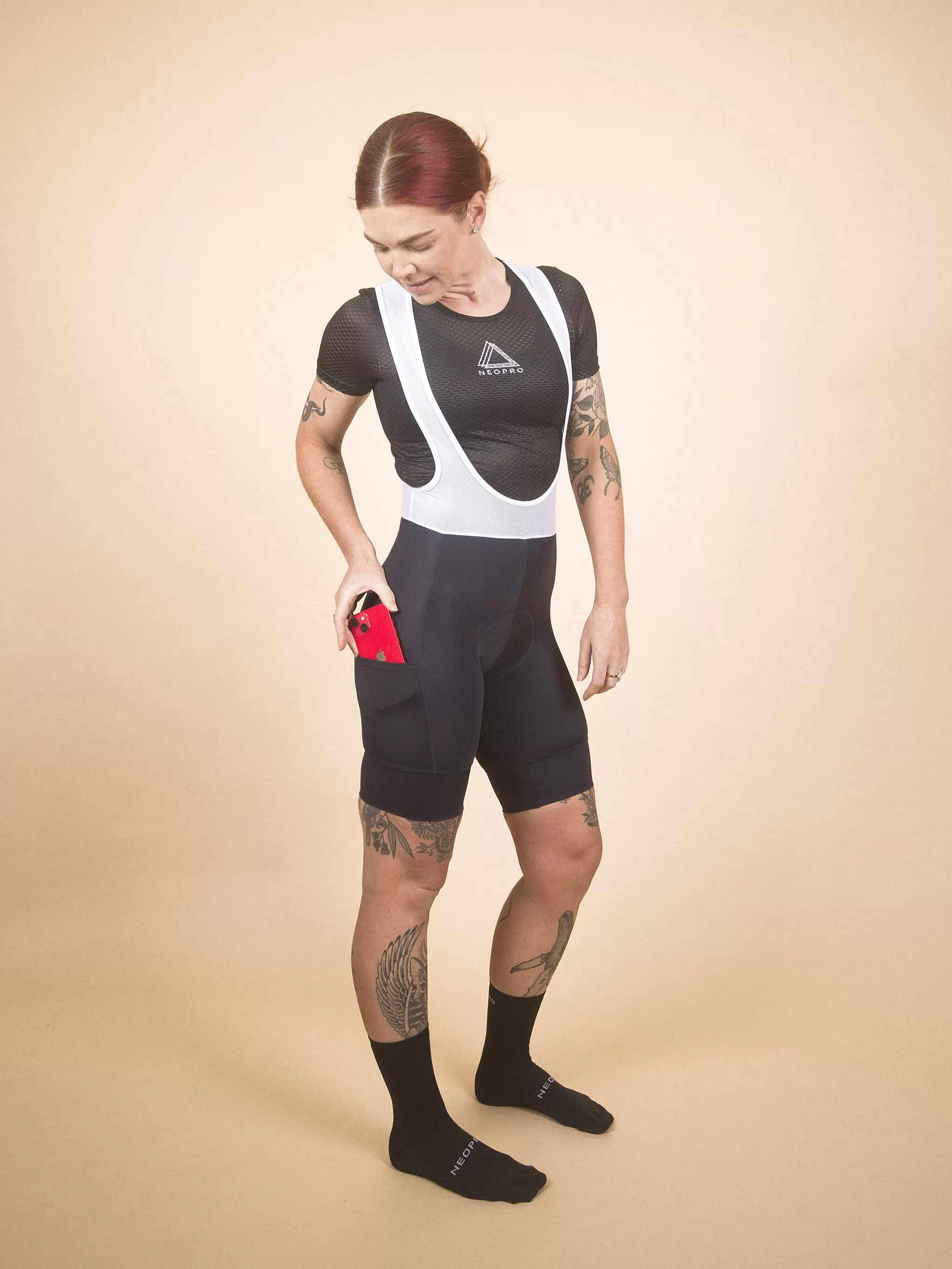 NeoPro Dark Navy Cargo Bibs