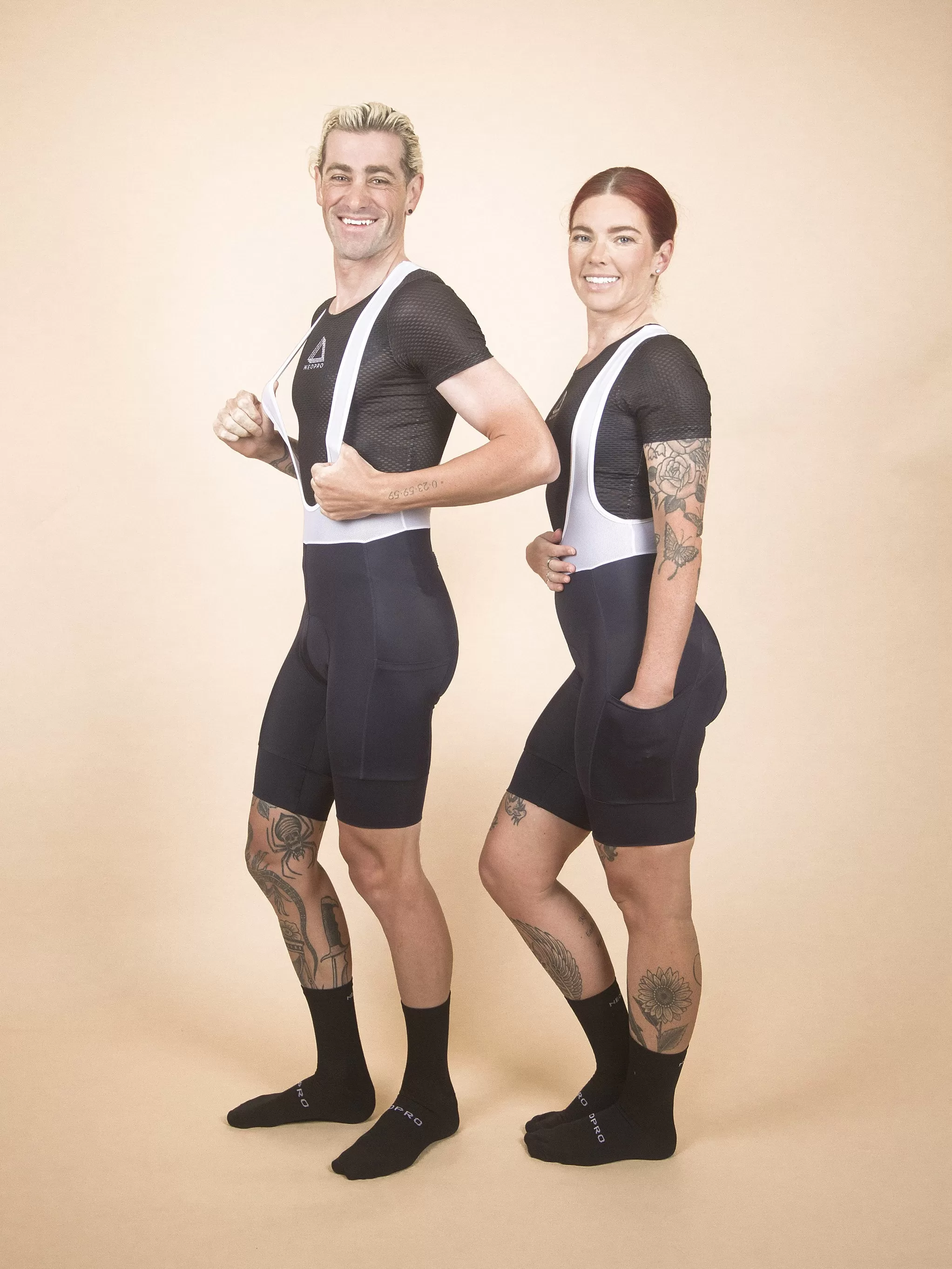 NeoPro Dark Navy Cargo Bibs