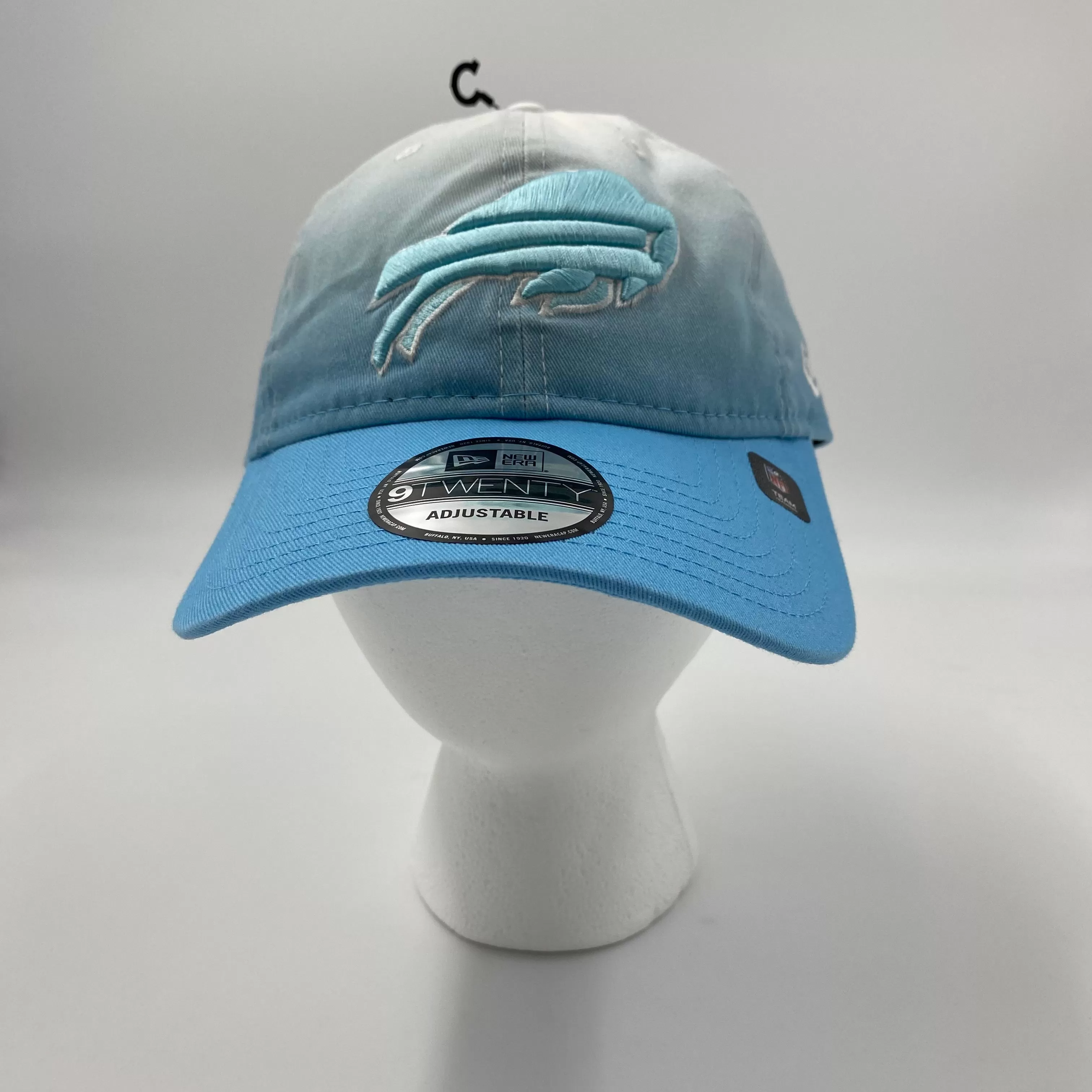 New Era Buffalo Bills Light Blue and White Ombre Adjustable Hat