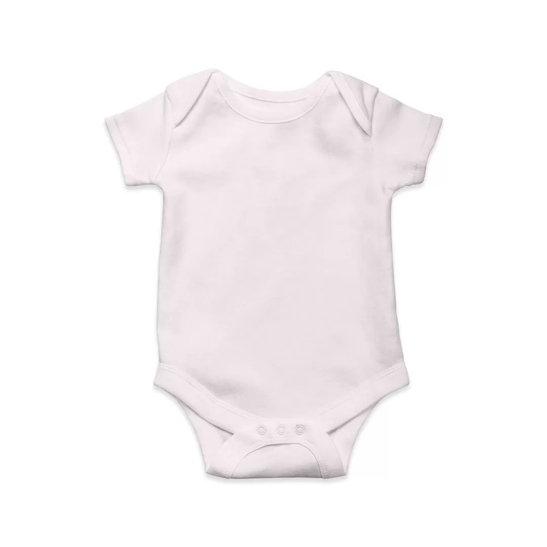 Newborn Baby Onesie - Solid Offwhite -Cream | Premium Cotton Bodysuit