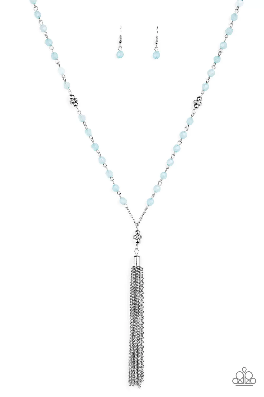 Paparazzi Tassel Takeover - Blue Necklace