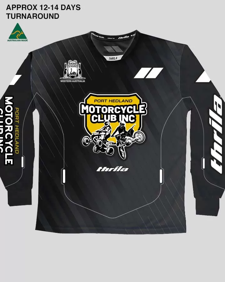 PHMCC Black Jersey (CUSTOM / NAME NUMBER)