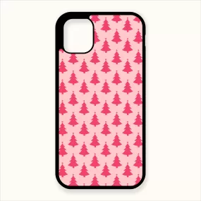 Pink Christmas Tree Phone Case