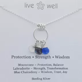 Protection Strength Wisdom Necklace By Live Well