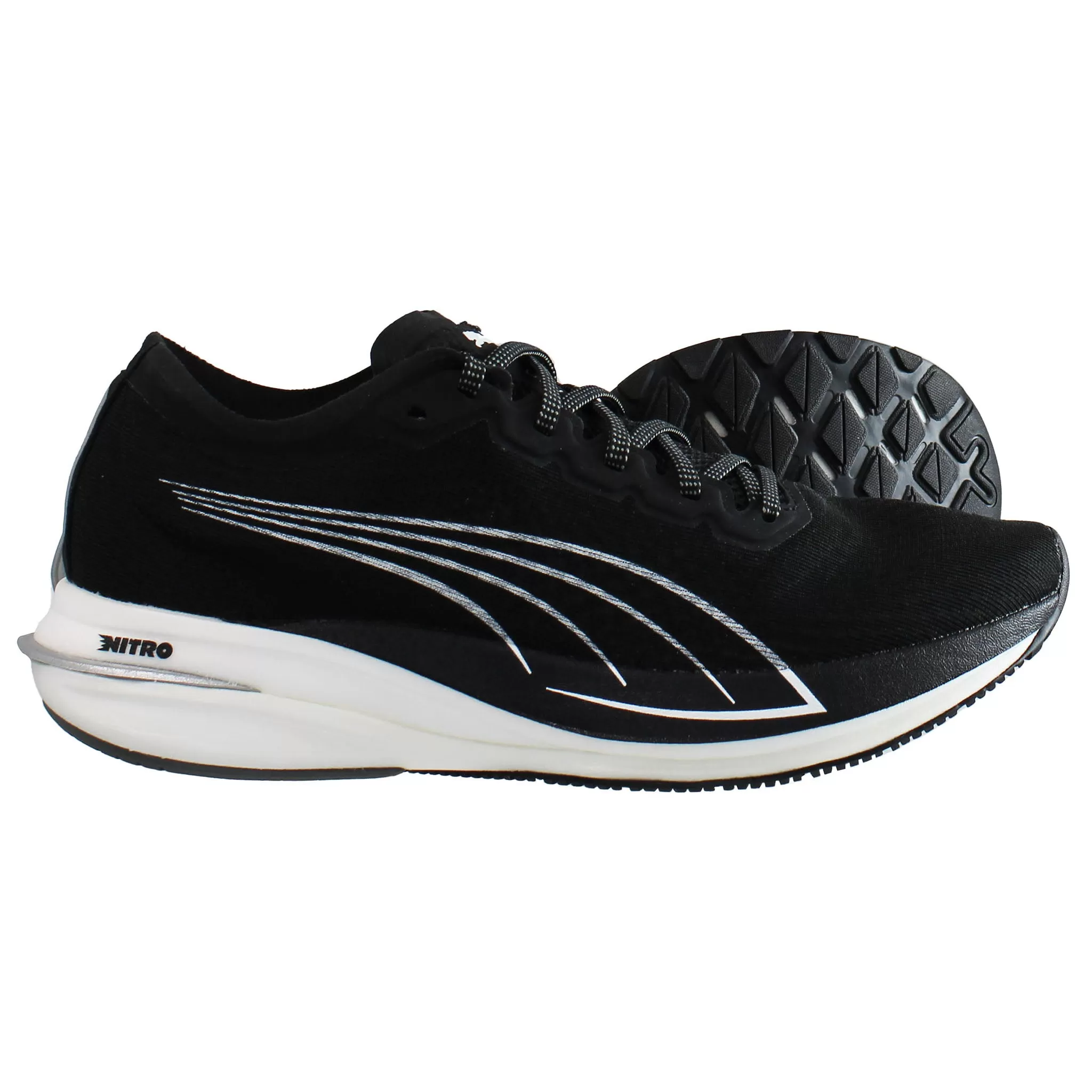 Puma Deviate Nitro Black Womens Running Trainers