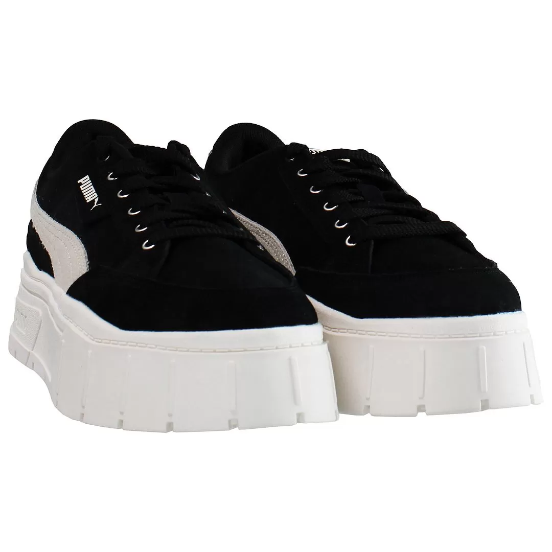 Puma Mayze Stack Black Womens Trainers