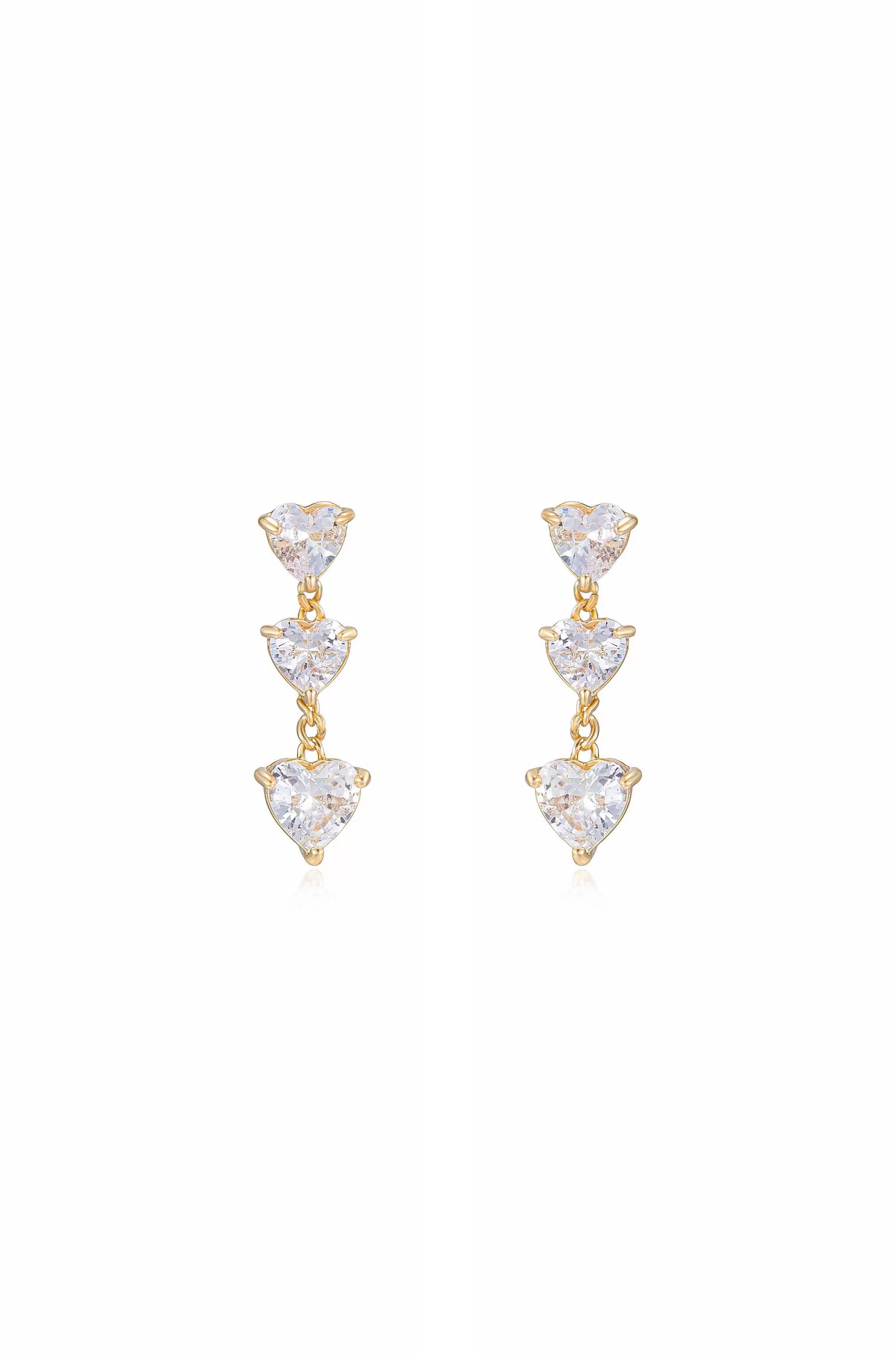 Queen of Hearts Crystal Earrings