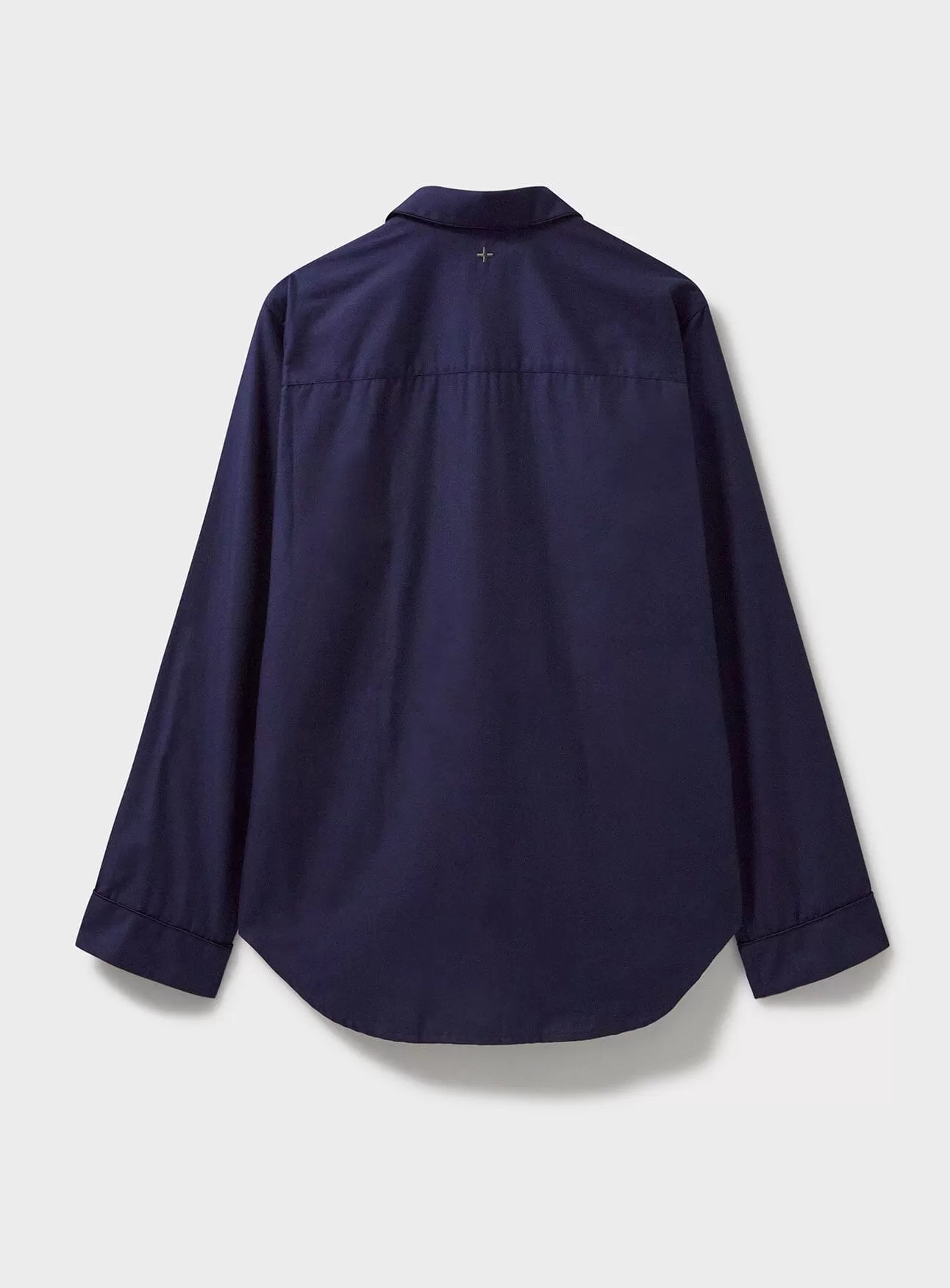 Regenerative Cotton Twill Navy PJ Shirt