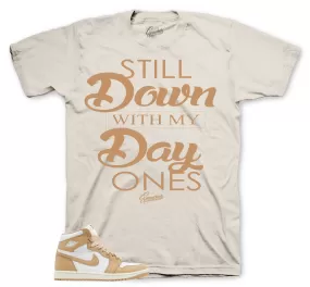 Retro 1 Praline Shirt - Day Ones - Sail