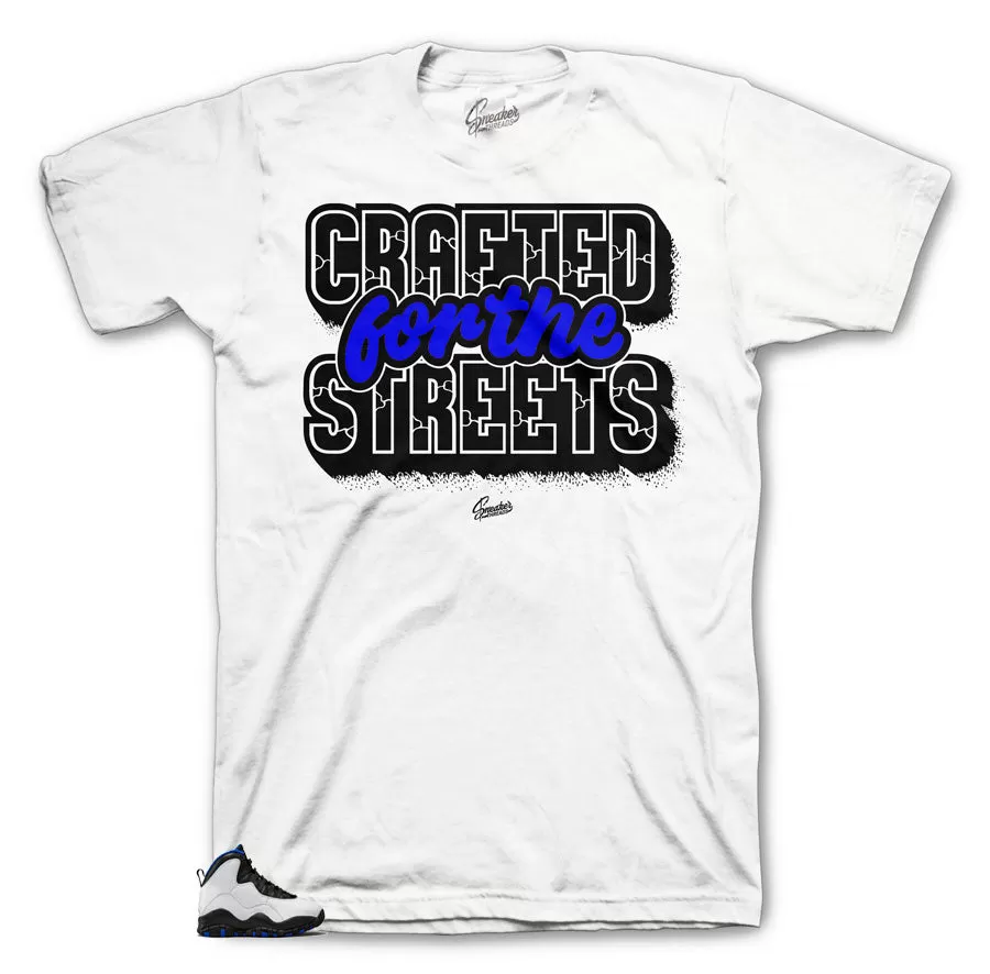 Retro 10 Orlando Shirt - Crafted - White