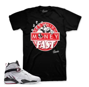 Retro 8 Alternate Shirt - Blowing Money Fast - Black