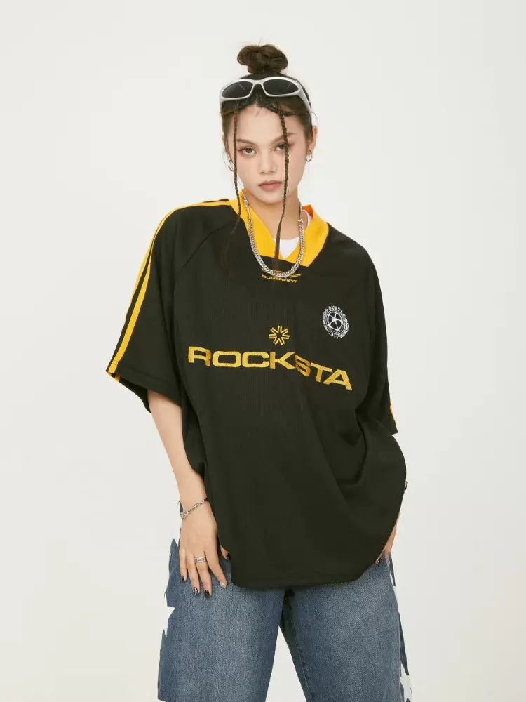 ROCKSTA Oversized Sport Tee 2% Printed Back