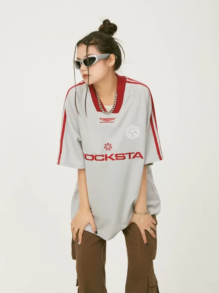 ROCKSTA Oversized Sport Tee 2% Printed Back