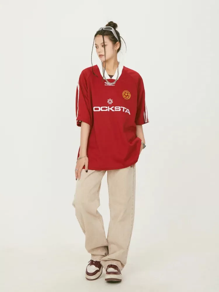 ROCKSTA Oversized Sport Tee 2% Printed Back