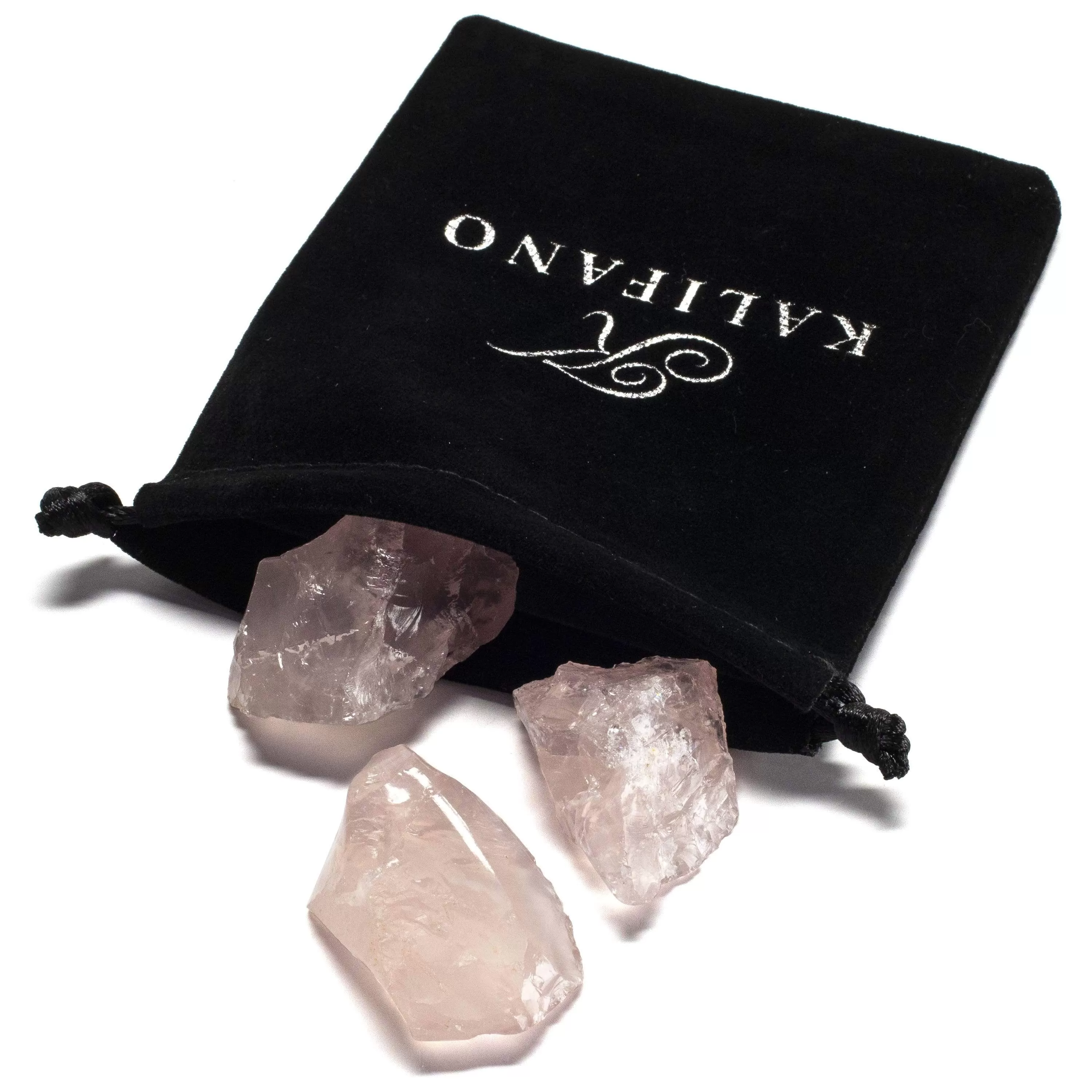 Rough Rose Quartz Bundle A  Grade