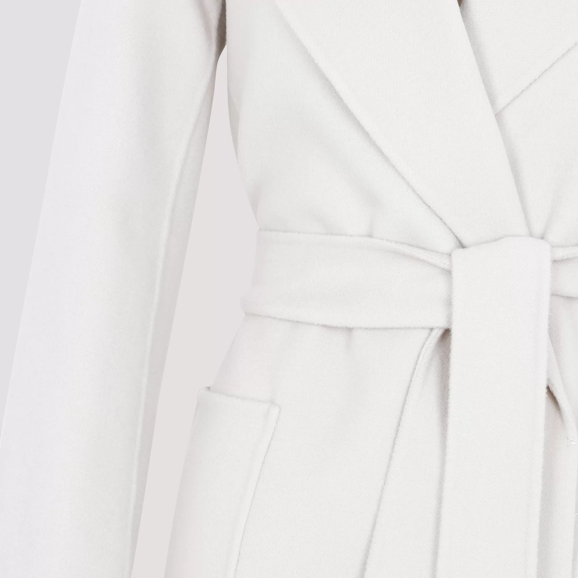 'S Max Mara Belted Long-Sleeved Coat