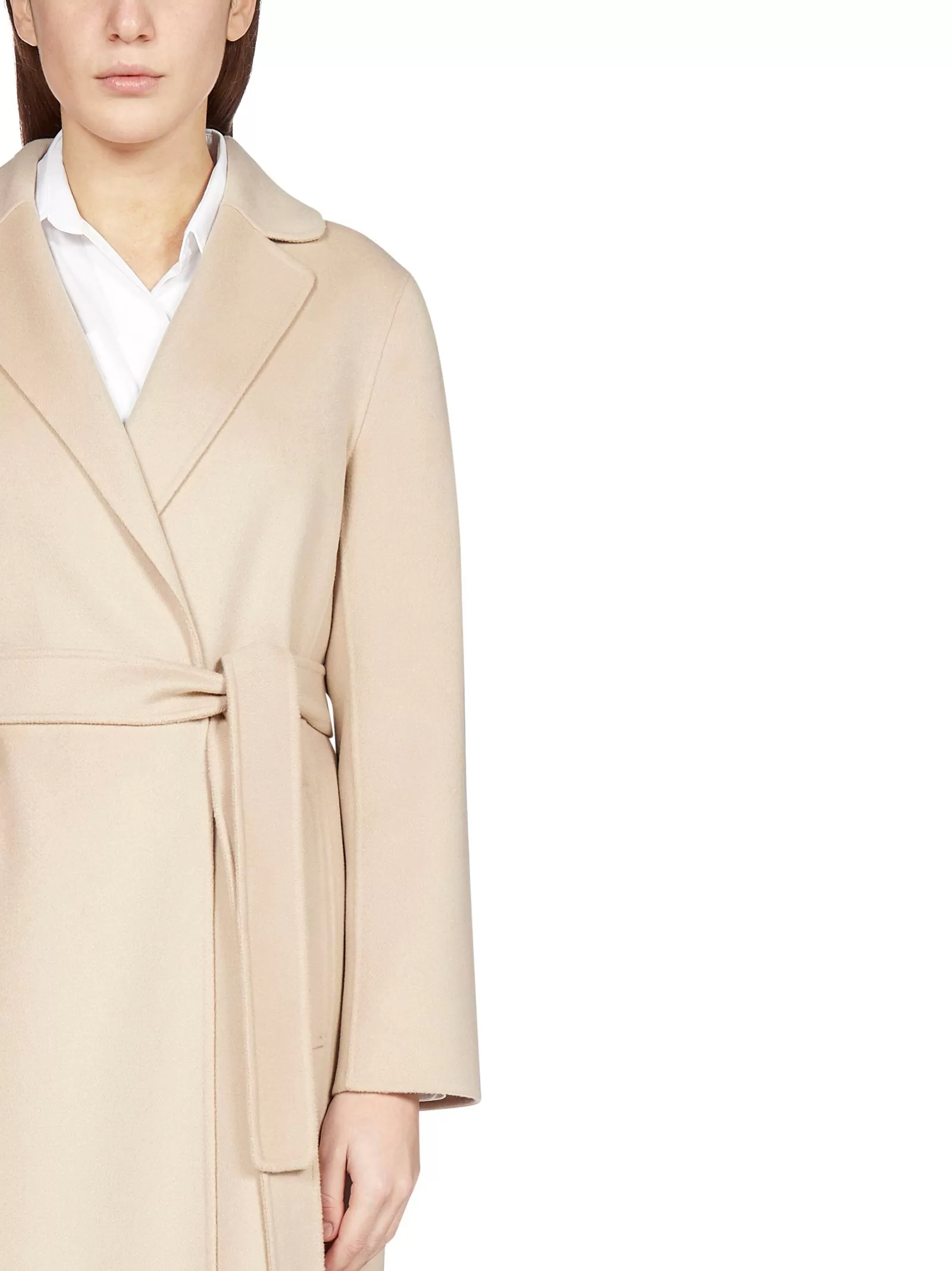 'S Max Mara Pauline Belted Wrap Coat