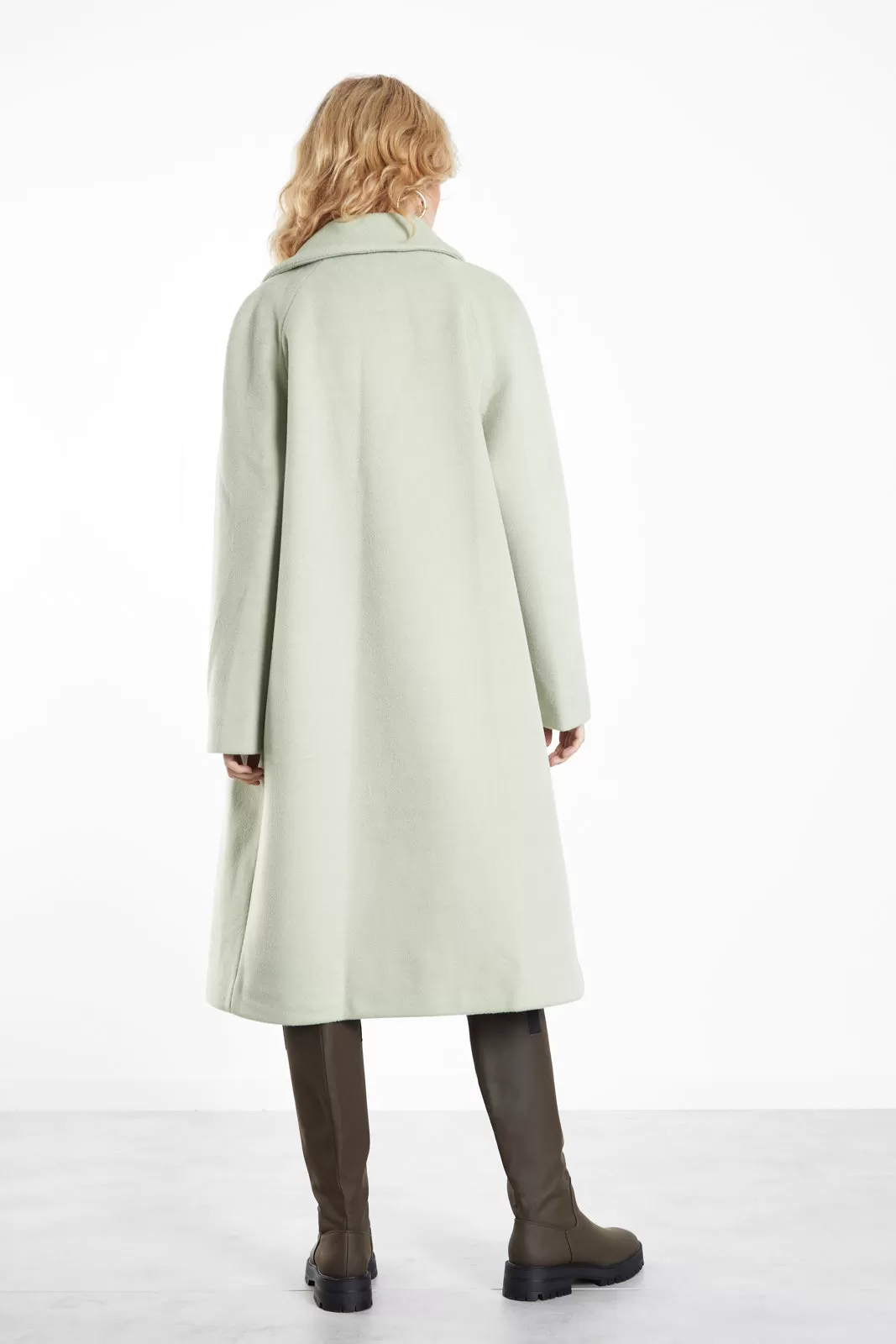 Sage Trench Coat