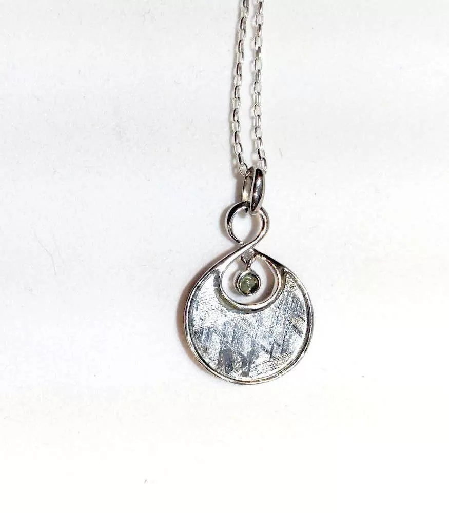 Selene Lunar Meteorite Pendant