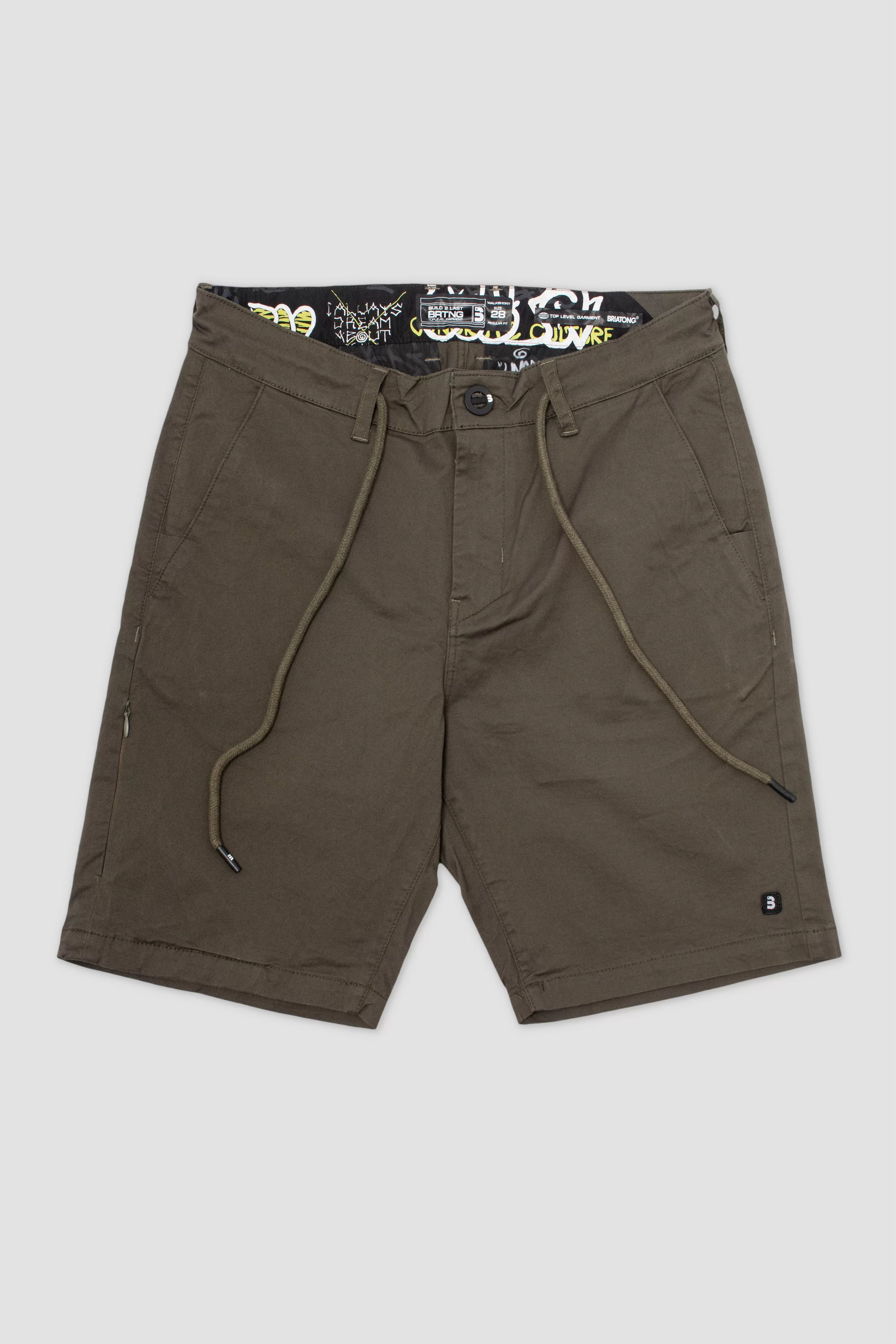 Short Drill Chino Fanatic Verde Militar