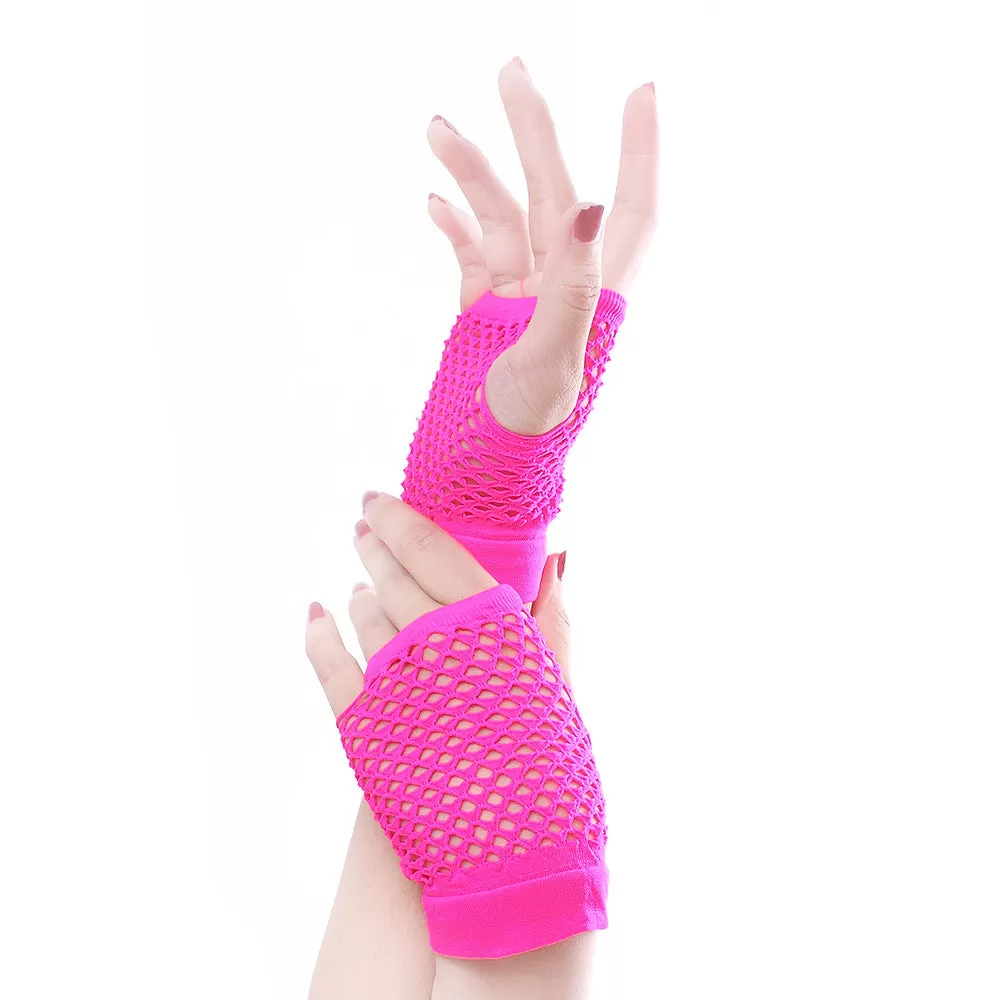 Short Fishnet Gloves