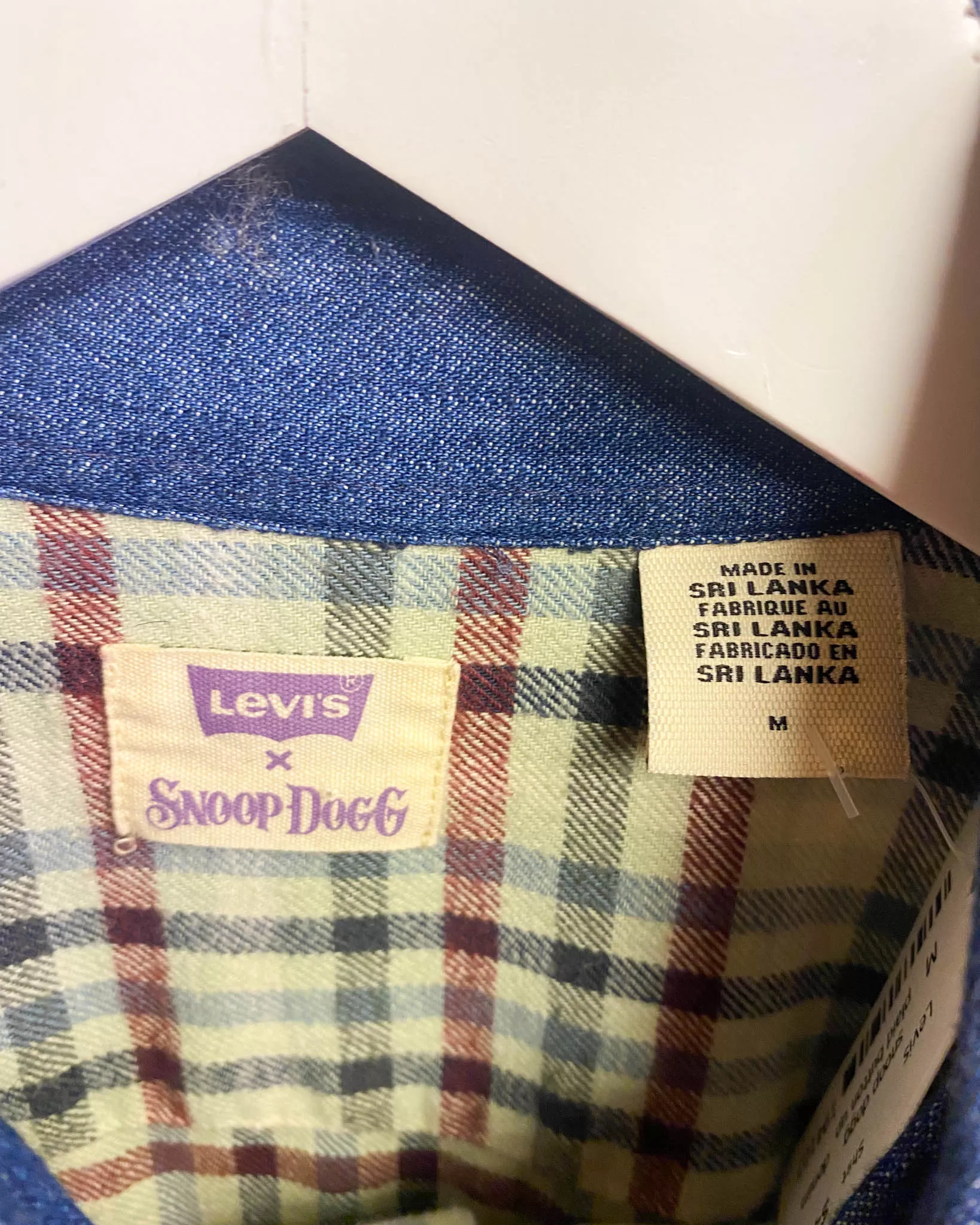 Size M - Levi's x Snoop Dogg Flannel Shirt