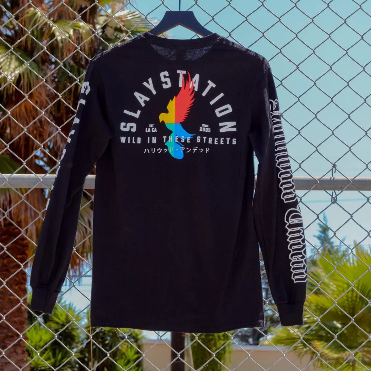 Slaystation Long Sleeve (Black)