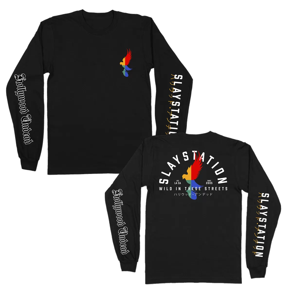 Slaystation Long Sleeve (Black)