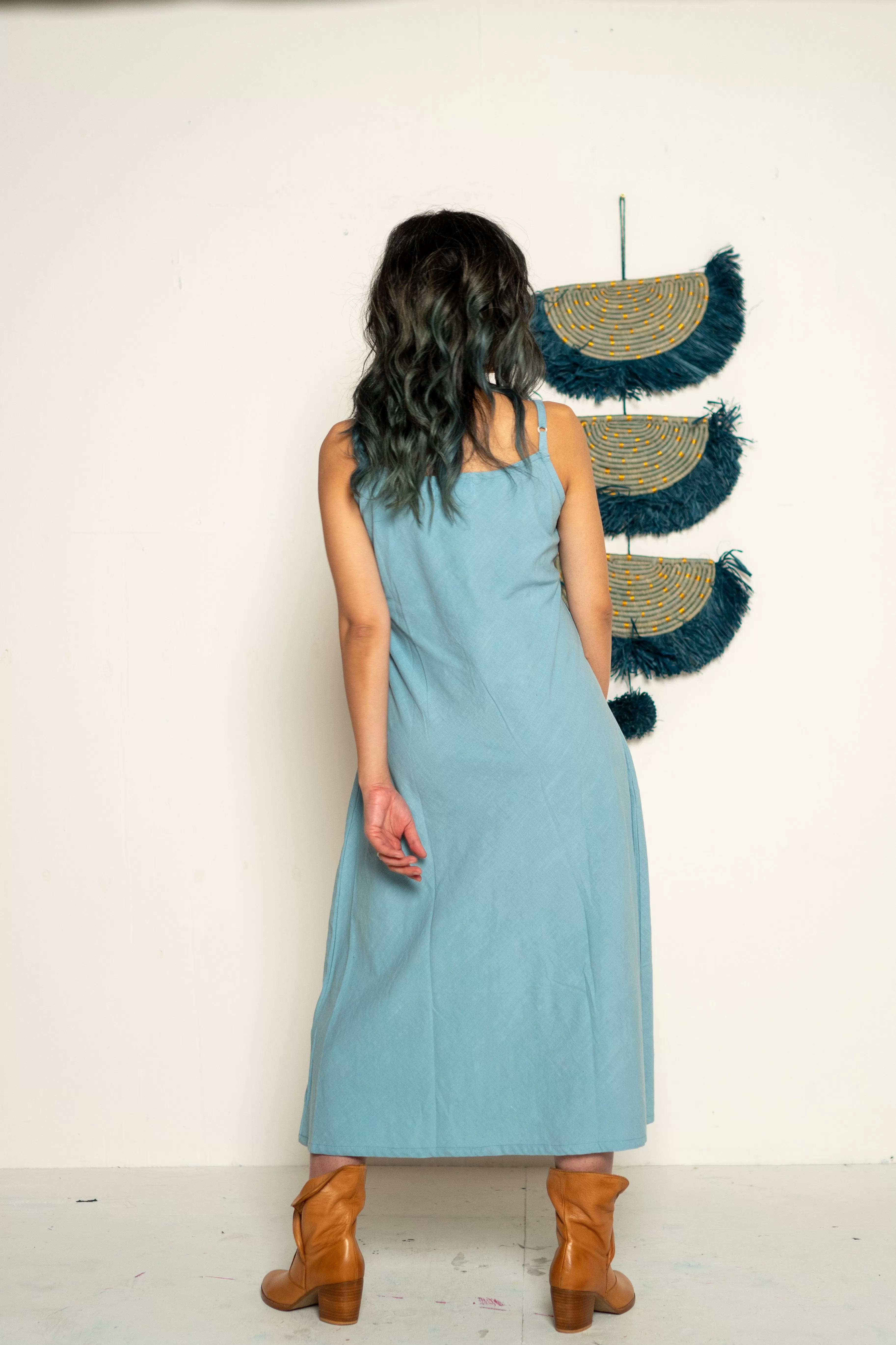 Slip Dress - Sky (Light Indigo)