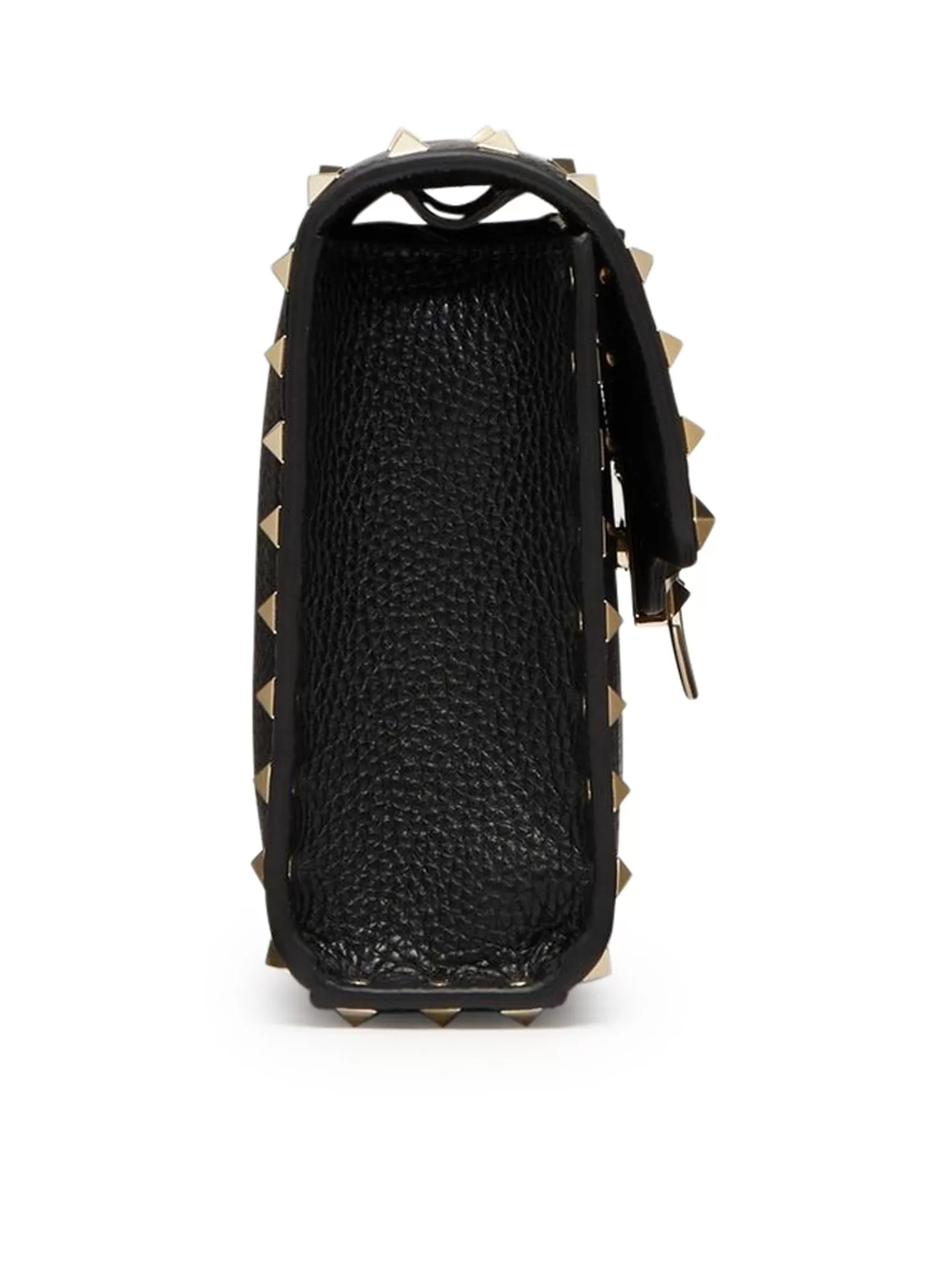 SMALL ROCKSTUD SHOULDER BAG IN GRENADE CALFSKIN