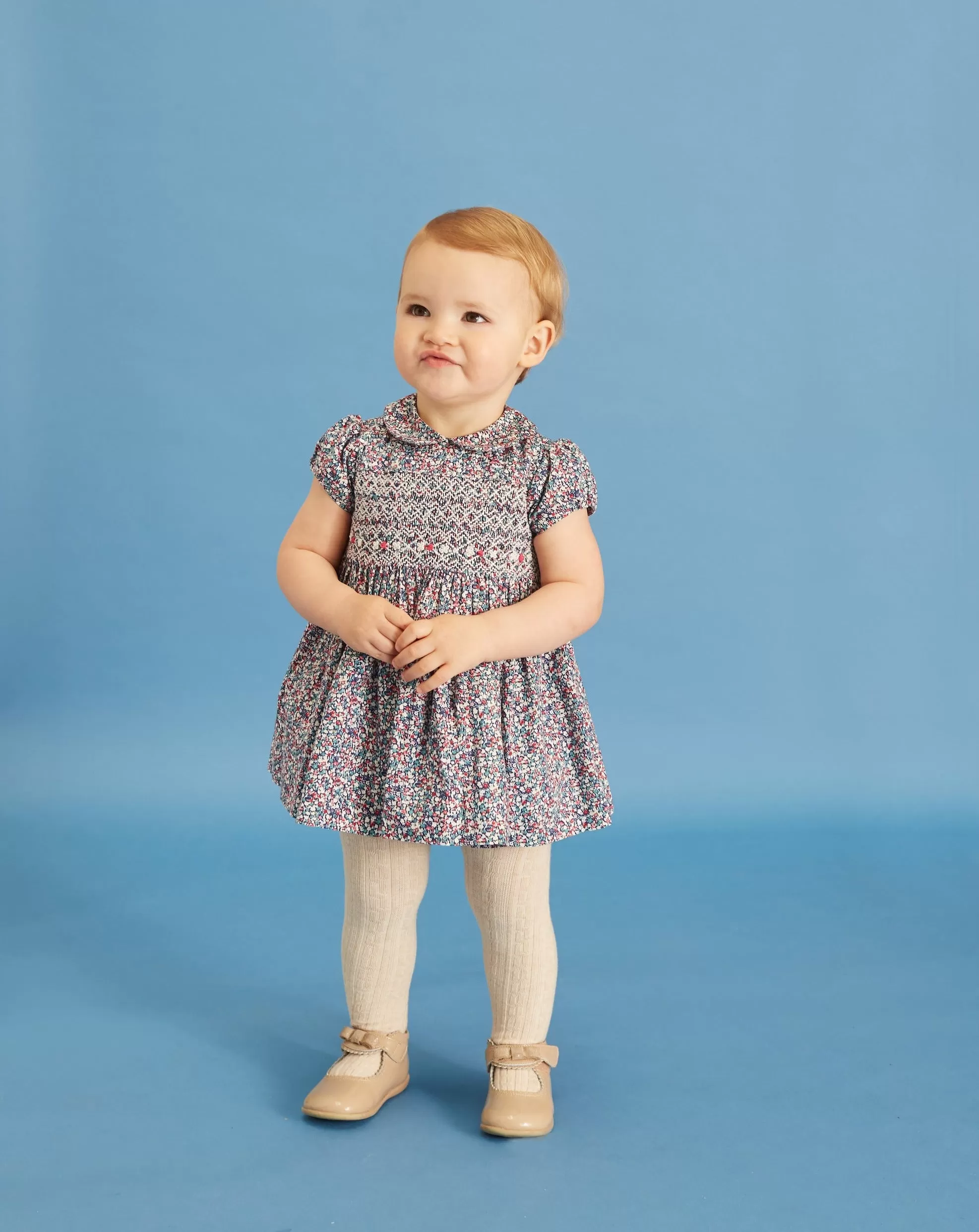 Smocked Baby Dress - Doritha