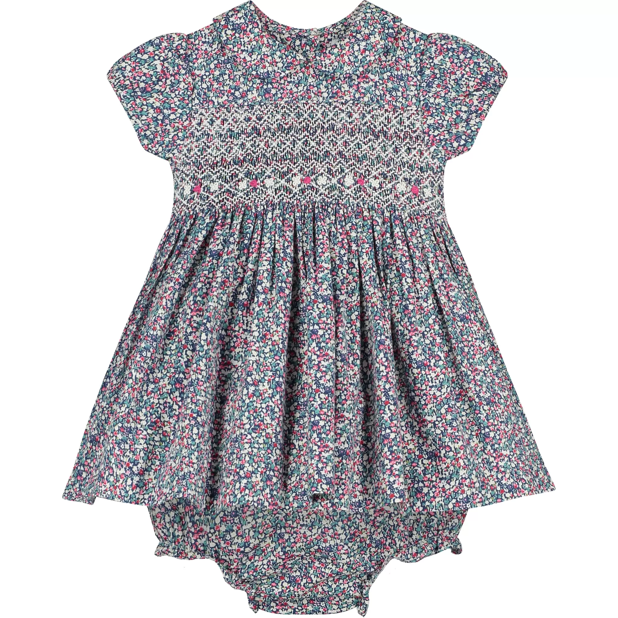 Smocked Baby Dress - Doritha