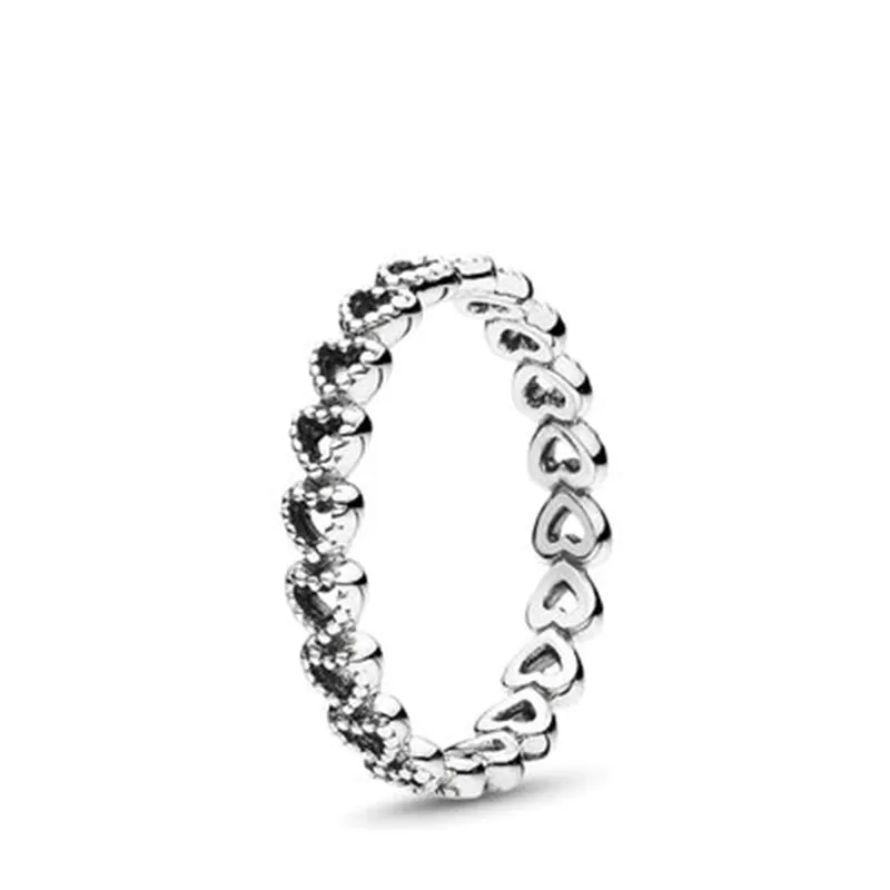 STACKABLE HEARTS RING