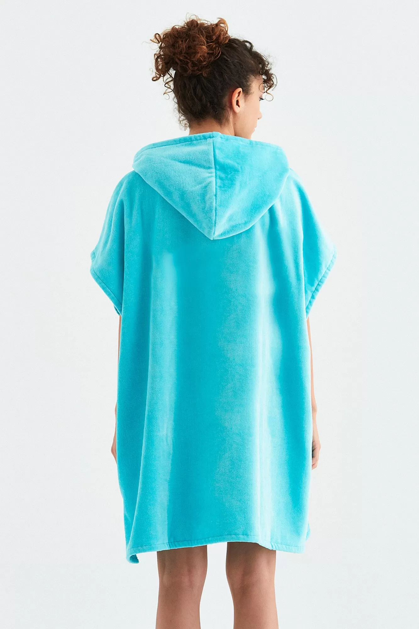 Strandponcho Unisex aus Frottee Solo