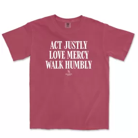 The Act Justly T-shirt