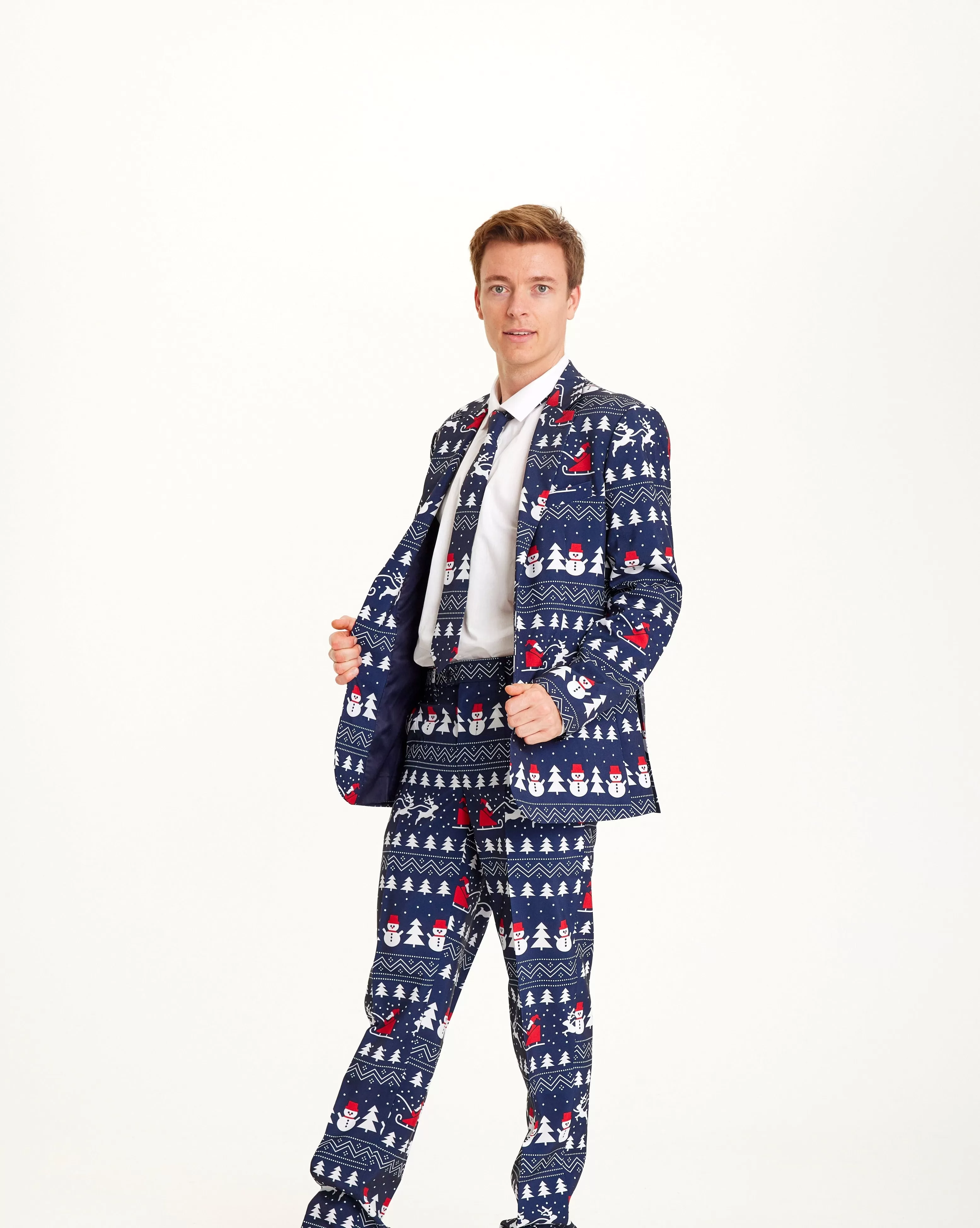 The Awesome Christmas Suit Navy