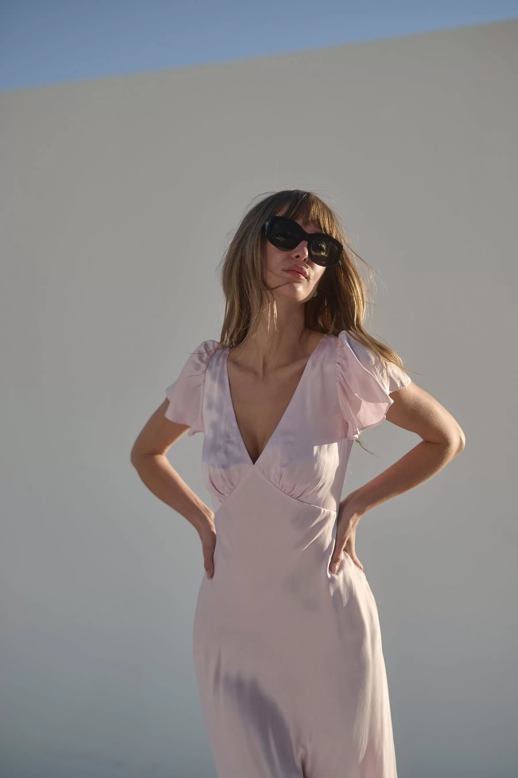 The Ballerina Flutter Slip Dress