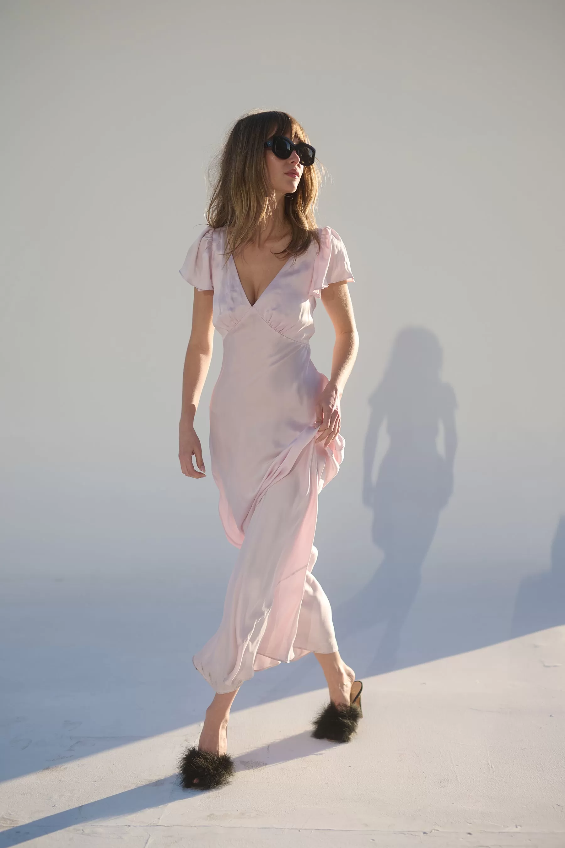 The Ballerina Flutter Slip Dress