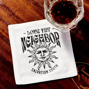 The Love Thy Neighbor Cocktail Napkin