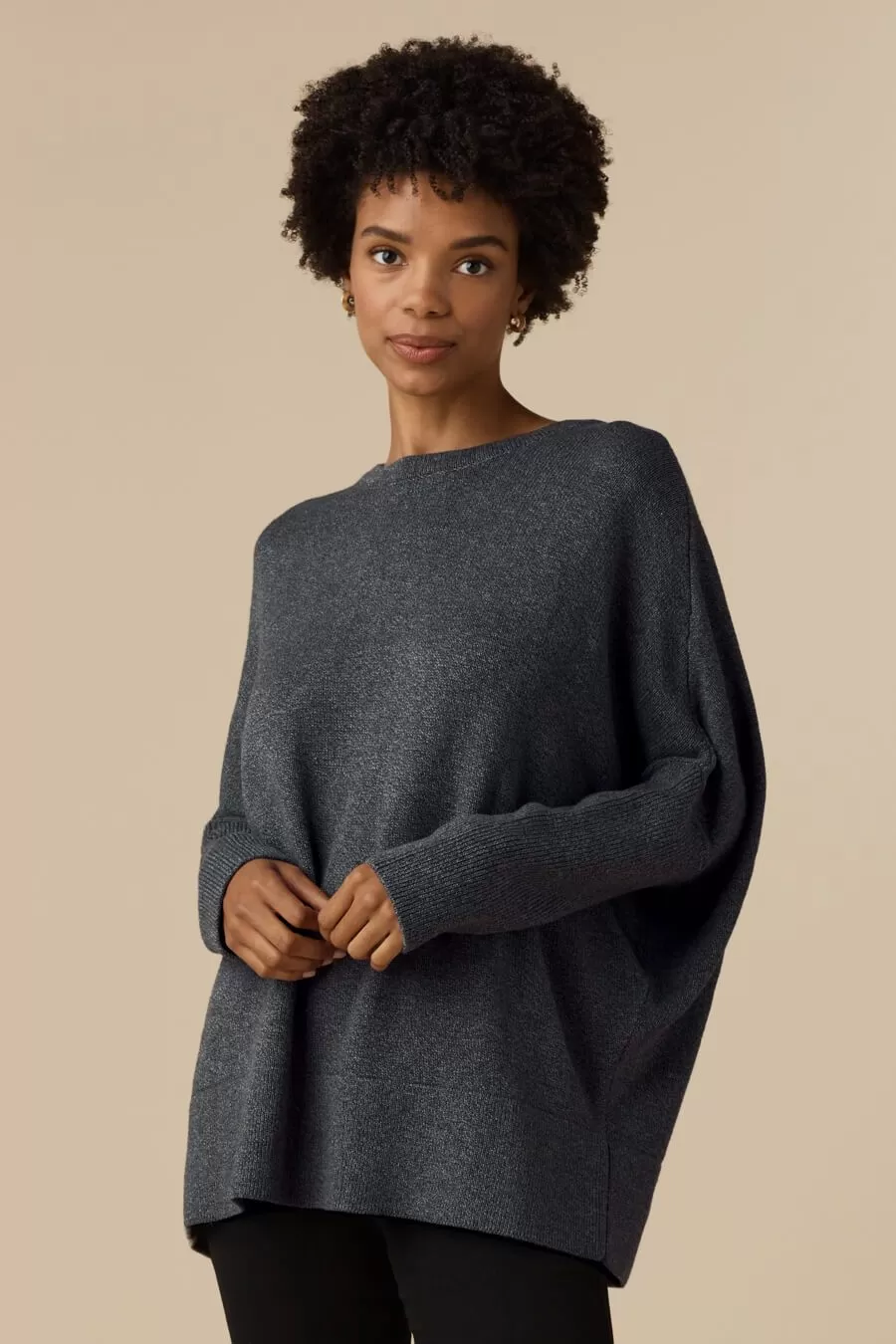 The V-Neck Oversized Sweater