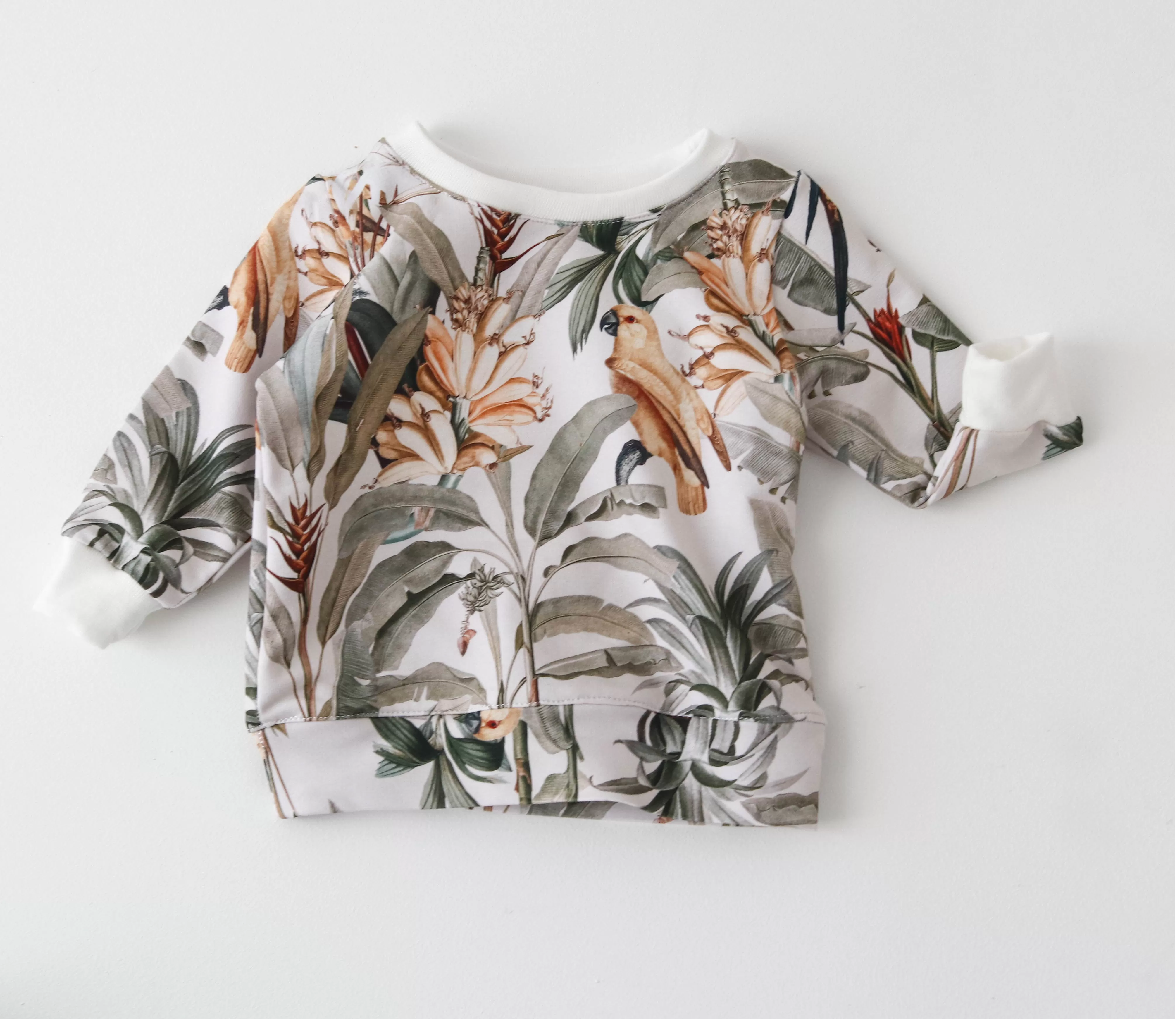 tropical sweatshirt last one! - 3-6 mths