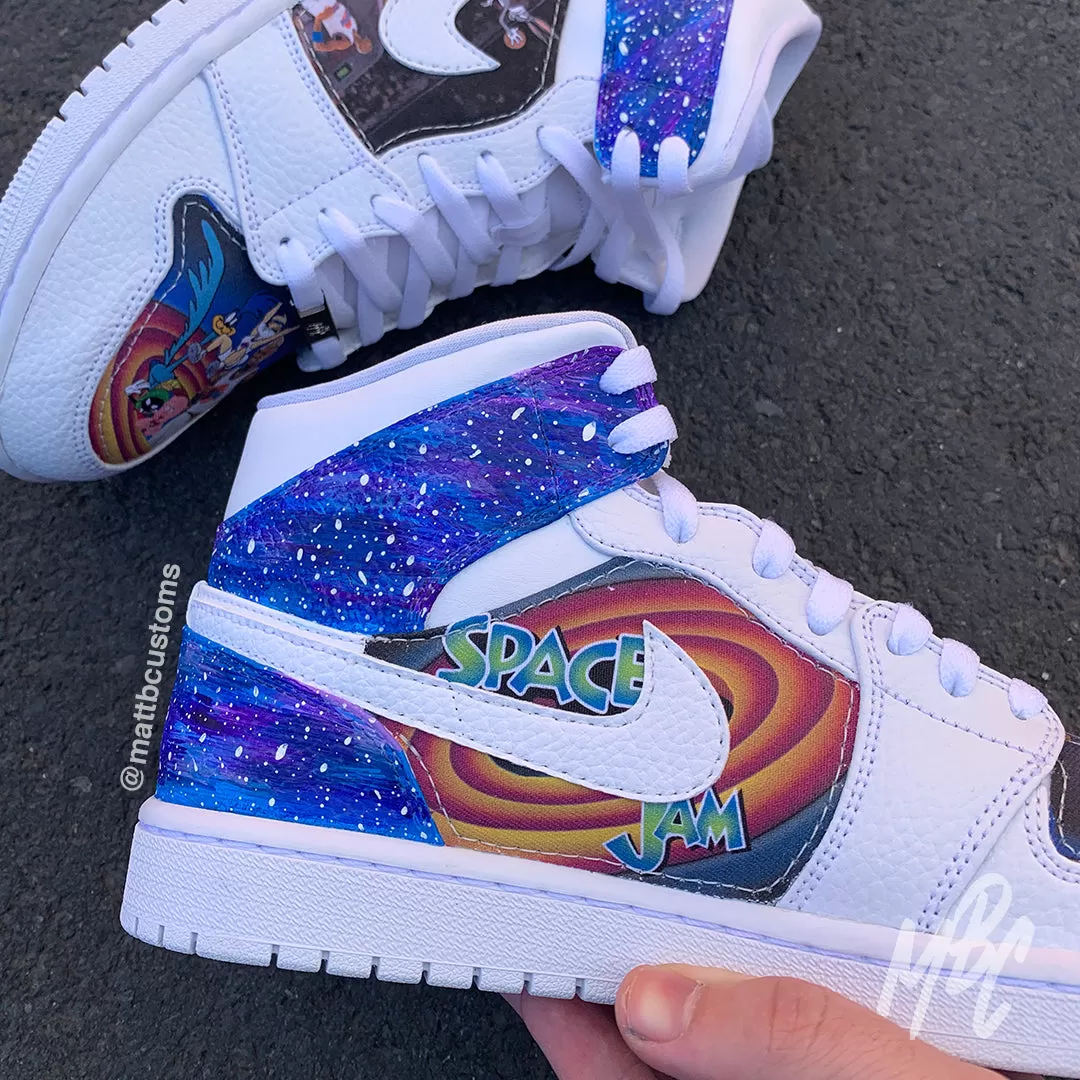 Tune Squad - Jordan 1 Mid Custom