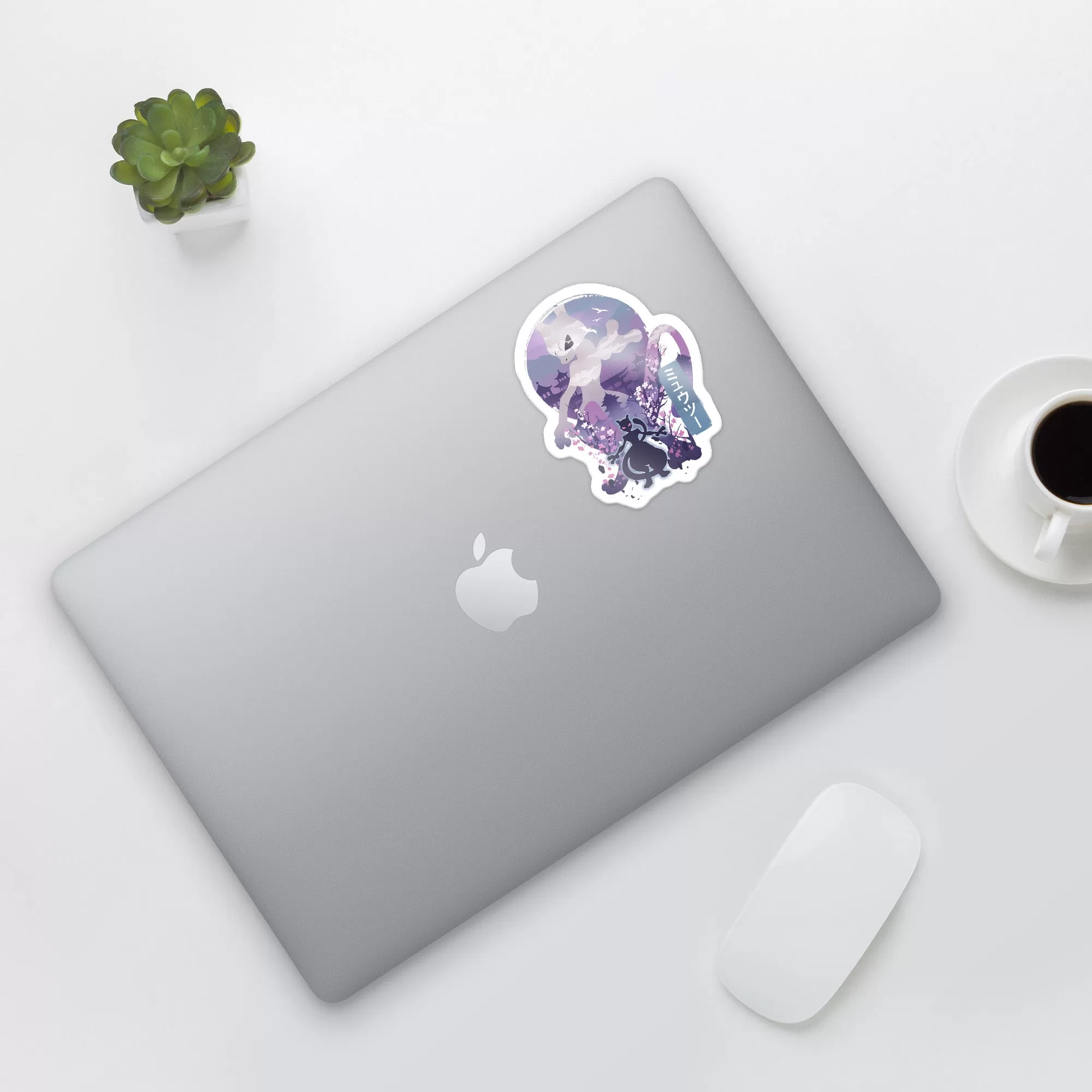 Ukiyo Mewtwo Sticker