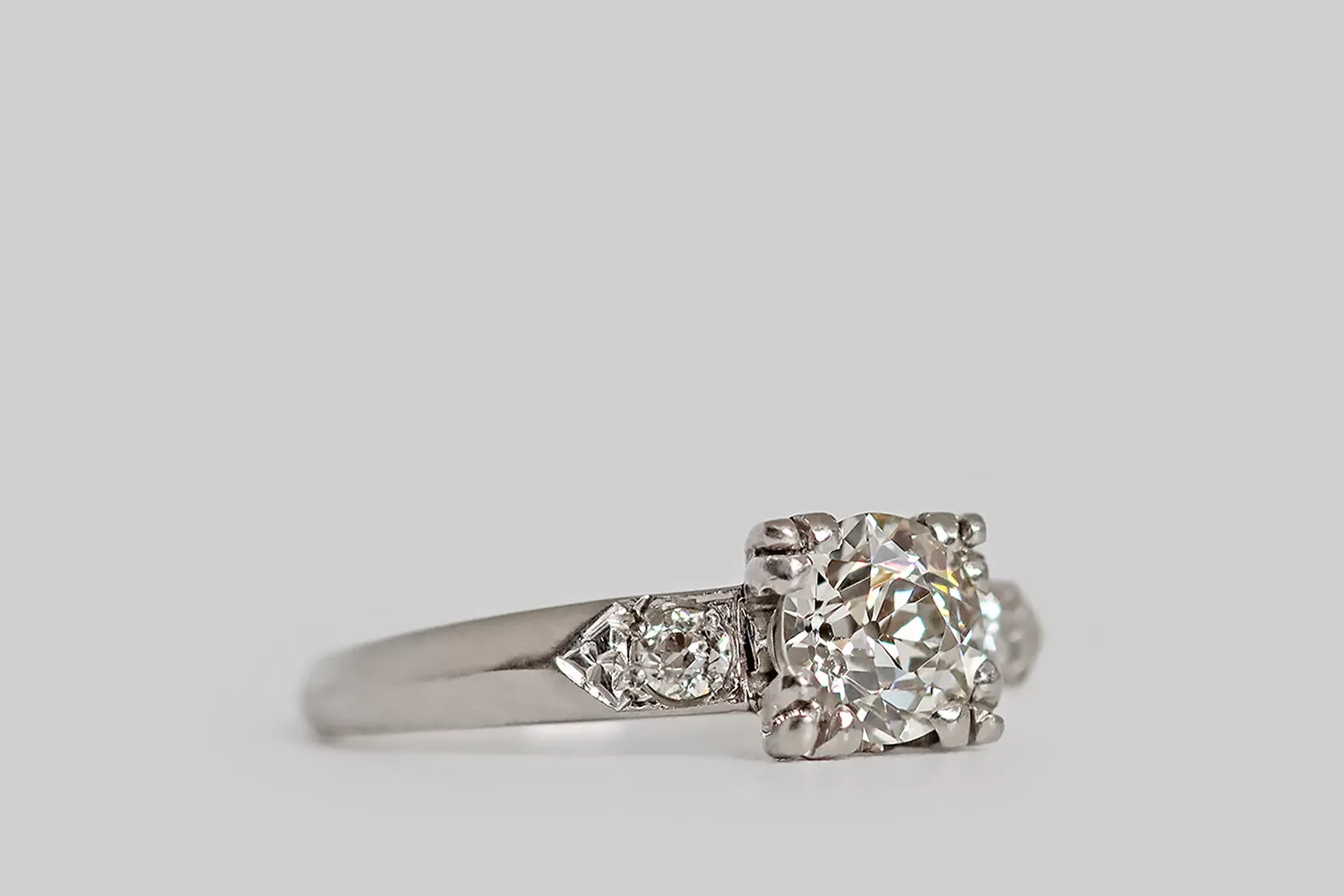 Vintage 1940S OEC Diamond Engagement Ring