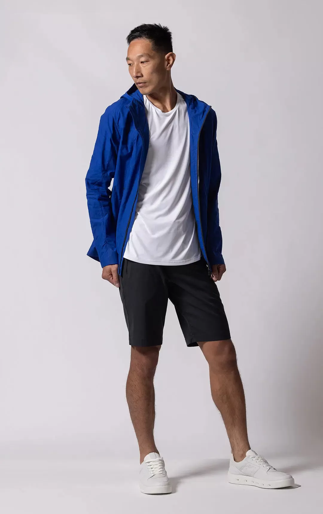 WAXED COTTON HOODED JACKET - CLEARANCE